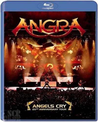ANGRA · Angels Cry - 20th Anniversary Live | BLU-RAY BLURAY ANGRA · Angels Cry - 20th Anniversary Live | BLU-RAY BLURAY (Heavy Metal CDs)