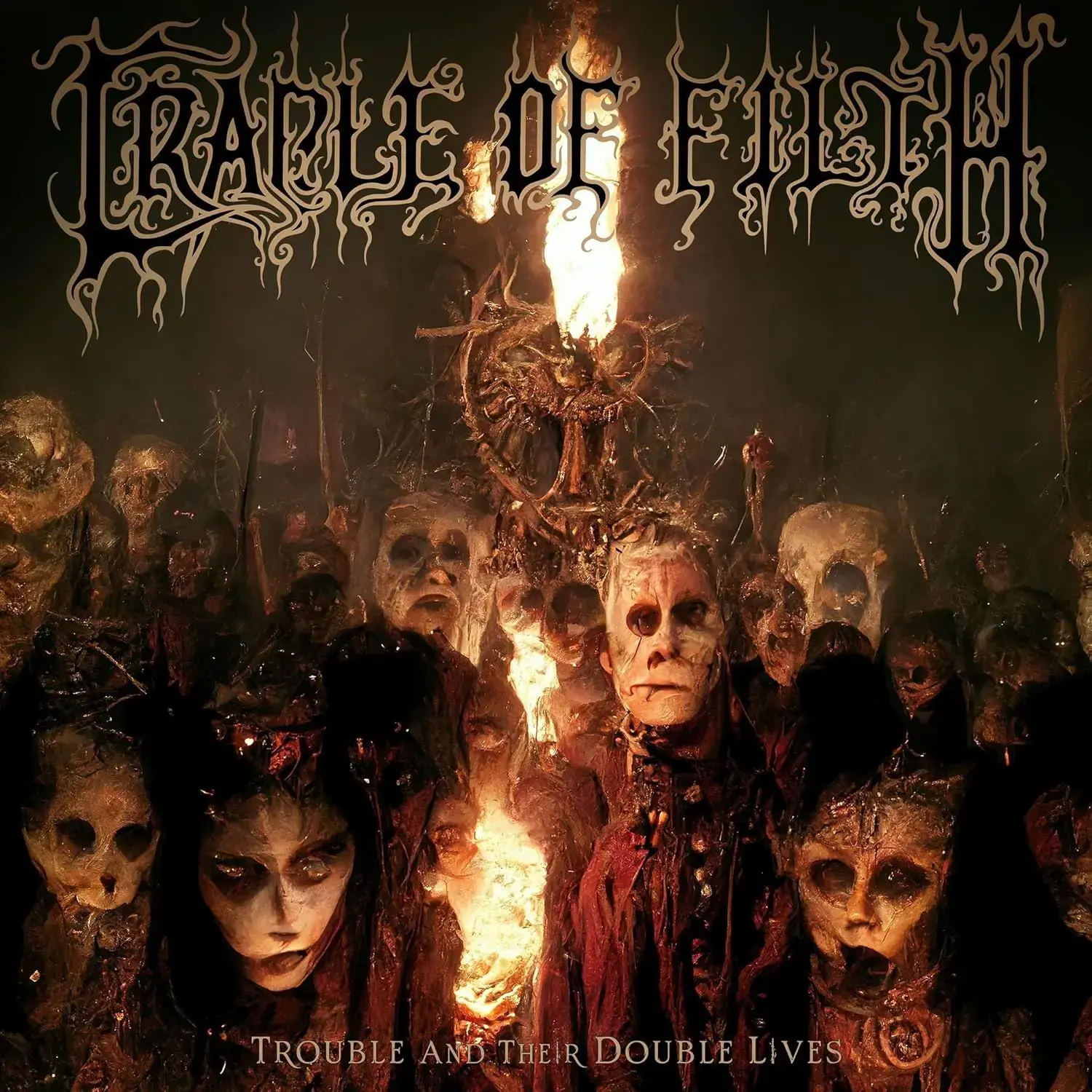 CRADLE OF FILTH · Trouble And Their Double Lives | SILVER 2LP · Bild 1 CRADLE OF FILTH · Trouble And Their Double Lives | SILVER 2LP (Black Metal/Gothic Metal Vinyl) · Bild 1
