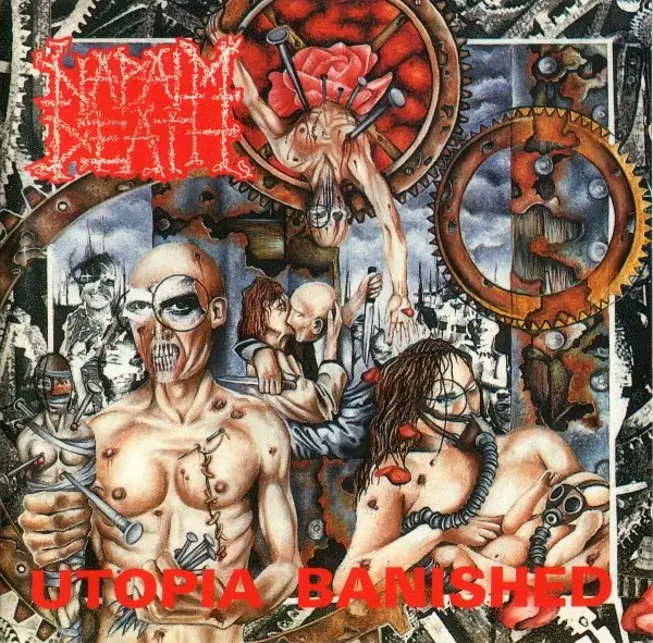 NAPALM DEATH · Utopia Banished (FDR Remaster) | BLACK LP · Bild 1 NAPALM DEATH · Utopia Banished (FDR Remaster) | BLACK LP (Grindcore Vinyl) · Bild 1