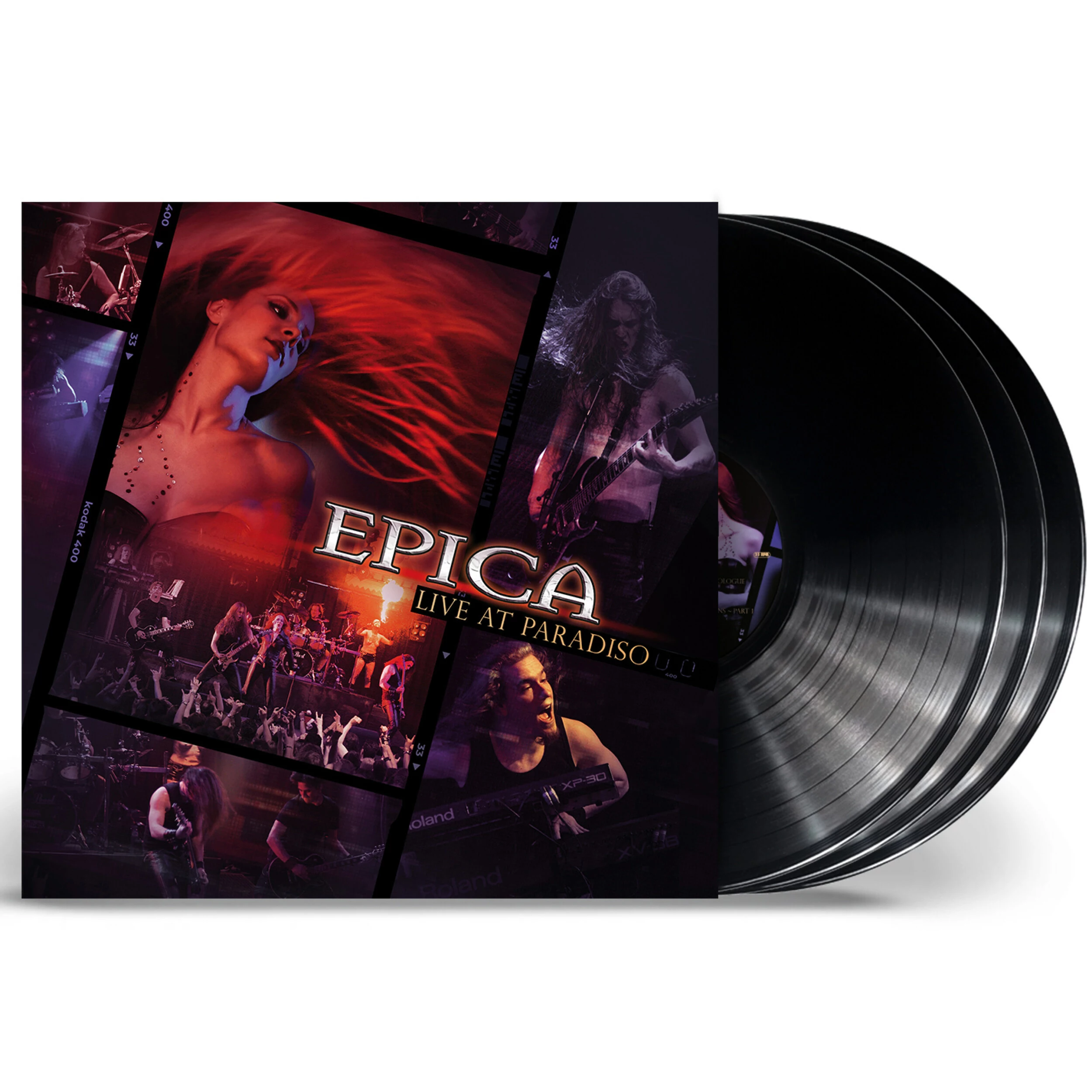 EPICA · Live At Paradiso | BLACK 3LP (Symphonic Metal Vinyl)