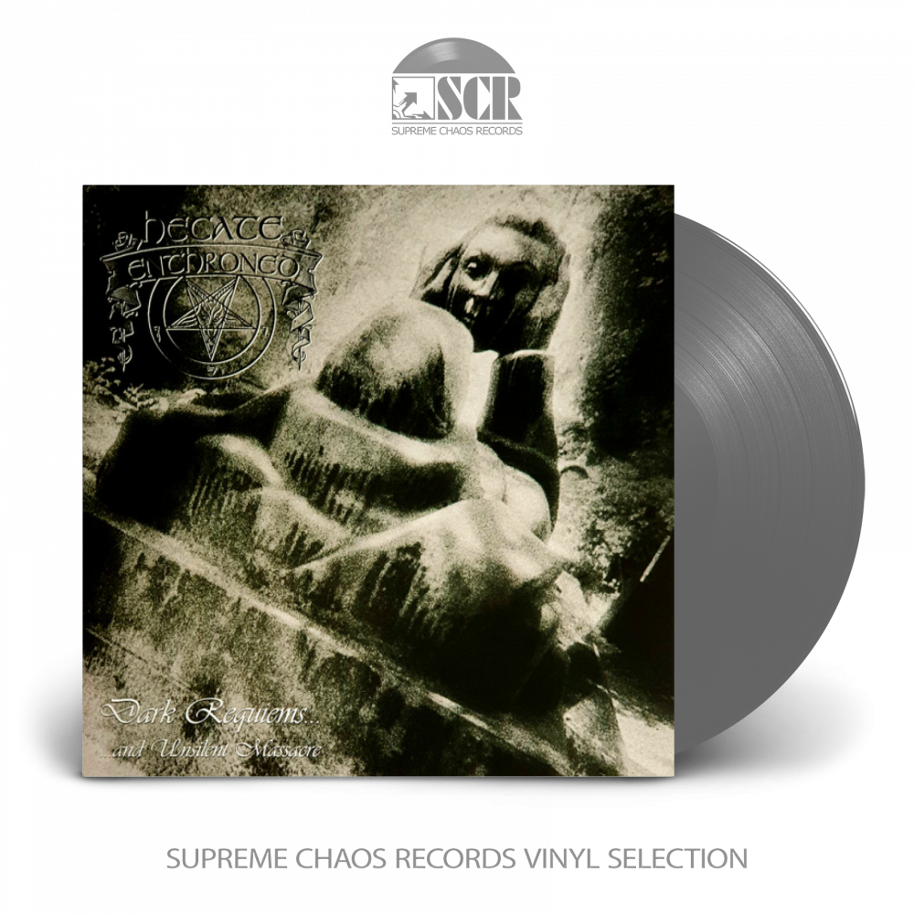 HECATE ENTHRONED - Dark Requiems...And Unsilent Massacre · GREY LP HECATE ENTHRONED - Dark Requiems...And Unsilent Massacre · GREY LP (Black Metal/Symphonic Metal Vinyl)