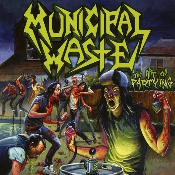 MUNICIPAL WASTE - The Art Of Partying · BLACK LP (Thrash Metal Vinyl) · Bild 1