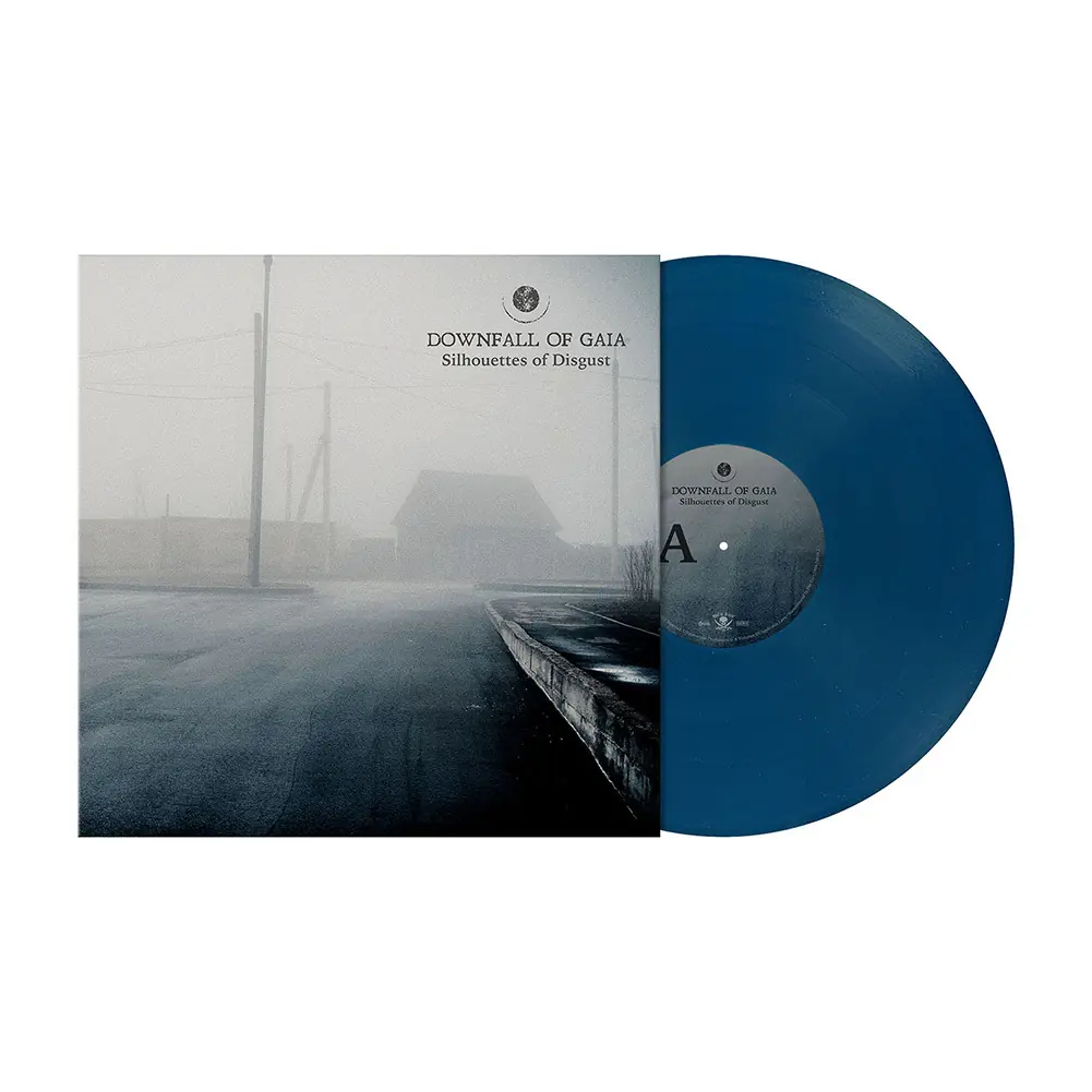 DOWNFALL OF GAIA - Silhouettes of Disgust · BLUE/GREEN LP DOWNFALL OF GAIA - Silhouettes of Disgust · BLUE/GREEN LP (Post Metal Vinyl)