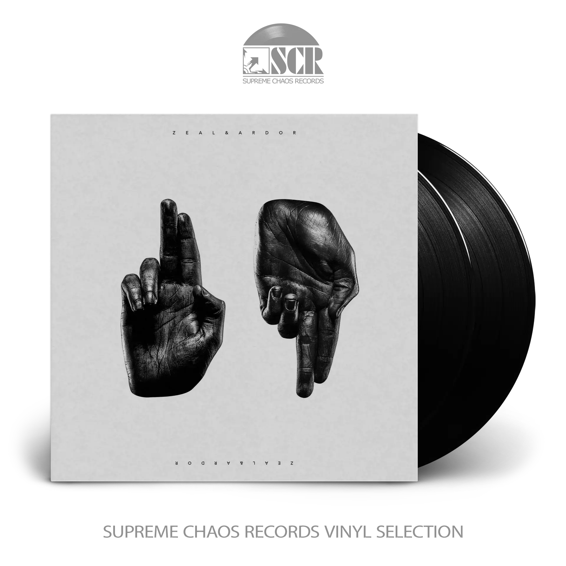 ZEAL & ARDOR · Zeal & Ardor | BLACK DLP (Black Metal/Progressive Metal Vinyl)