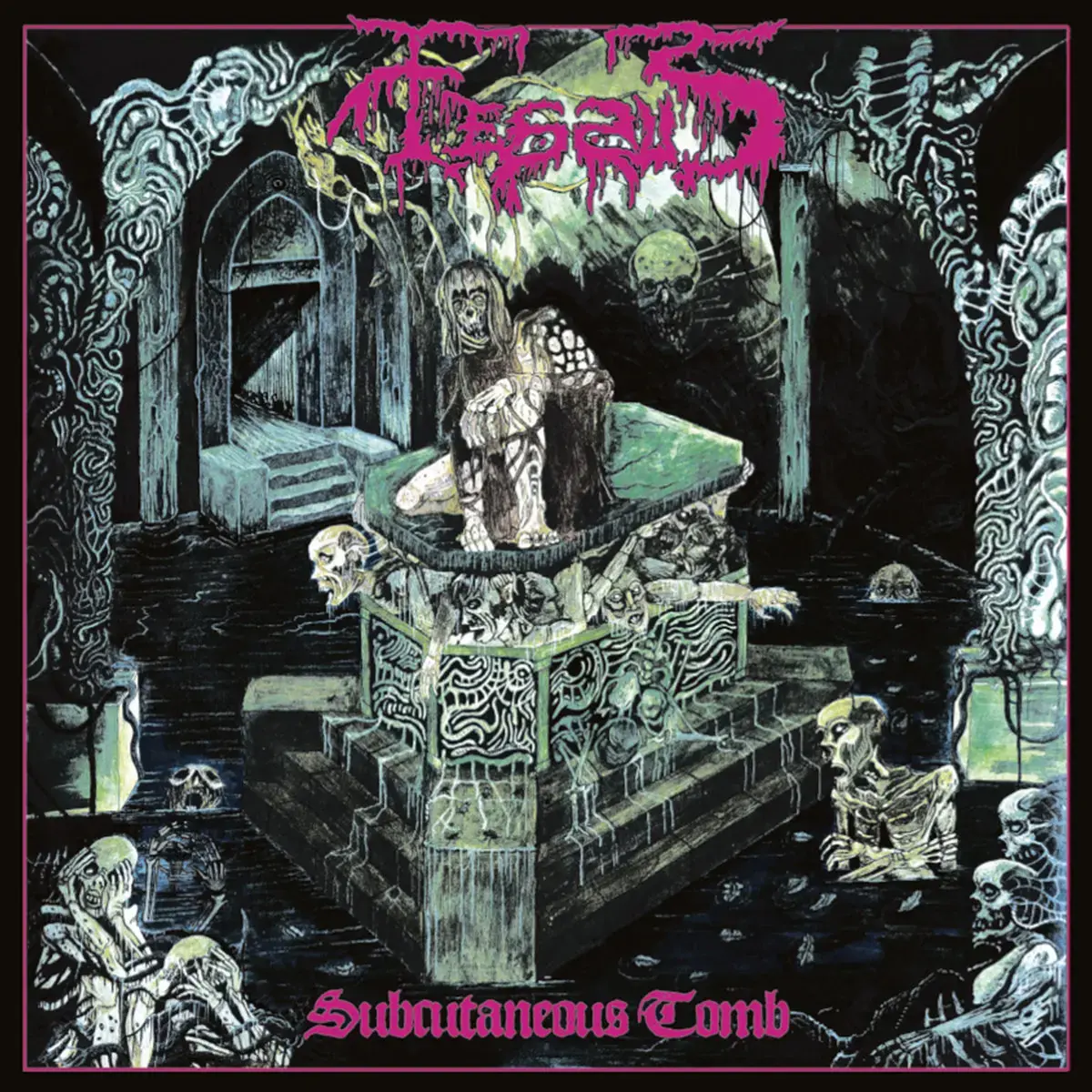 FESSUS · Subcutaneous Tomb | BLACK LP · Bild 1 FESSUS · Subcutaneous Tomb | BLACK LP (Death Metal Vinyl) · Bild 1