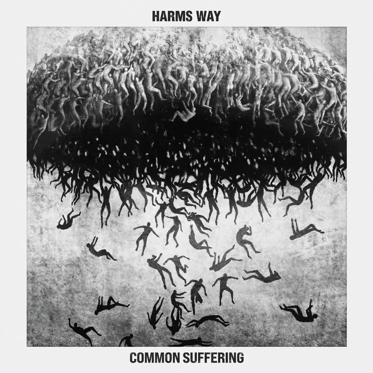 HARMS WAY - Common Suffering · WHITE/BLACK MARBLED LP (Hardcore Punk Vinyl) · Bild 1