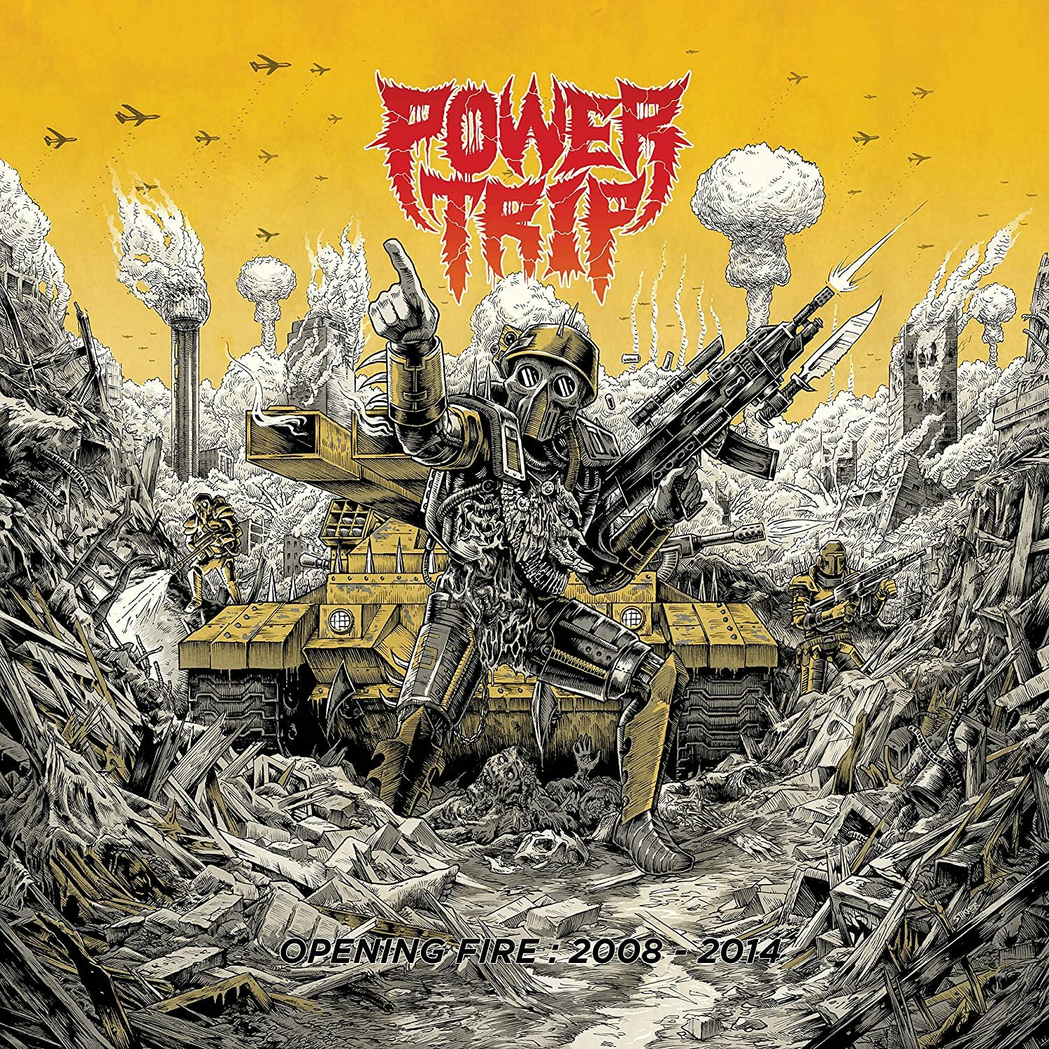 POWER TRIP · Opening Fire: 2008-2014 | DIGIPAK CD POWER TRIP · Opening Fire: 2008-2014 | DIGIPAK CD (Thrash Metal CDs)