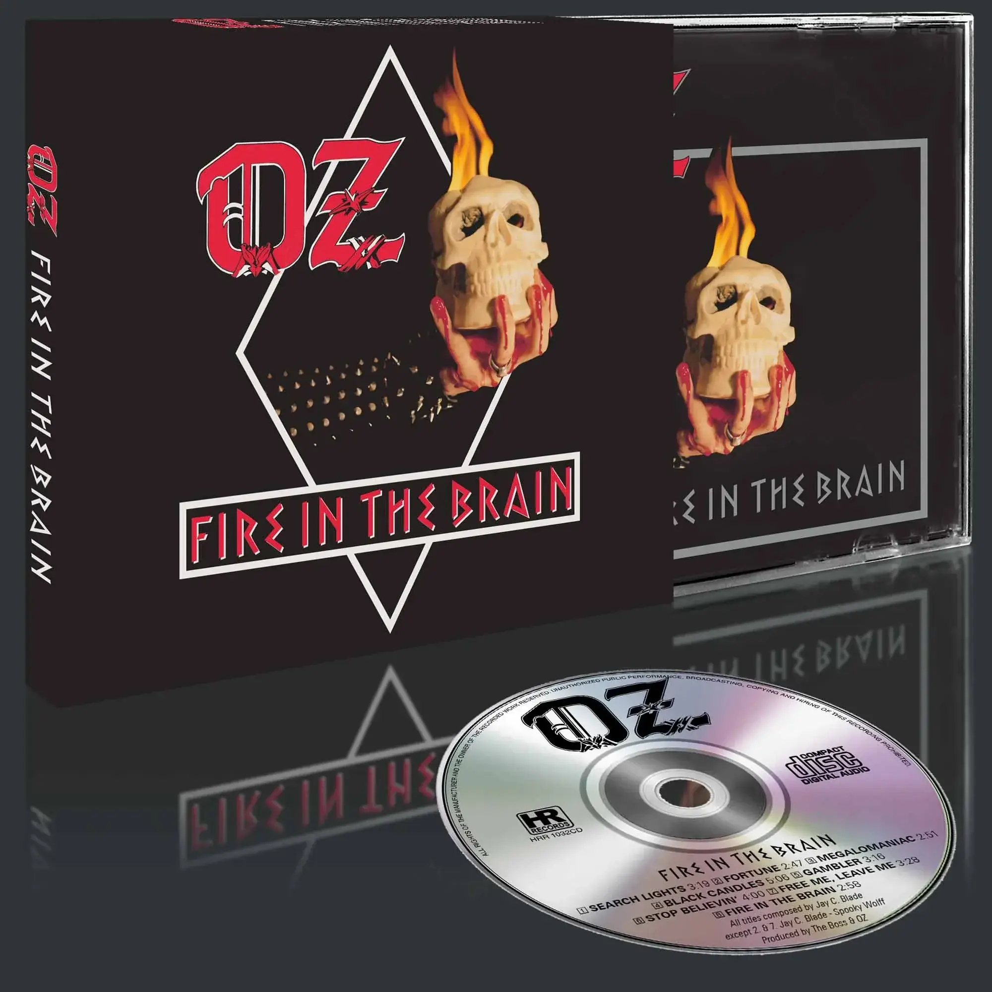 OZ · Fire in the Brain | CD · Bild 2 OZ · Fire in the Brain | CD (Heavy Metal CDs) · Bild 2