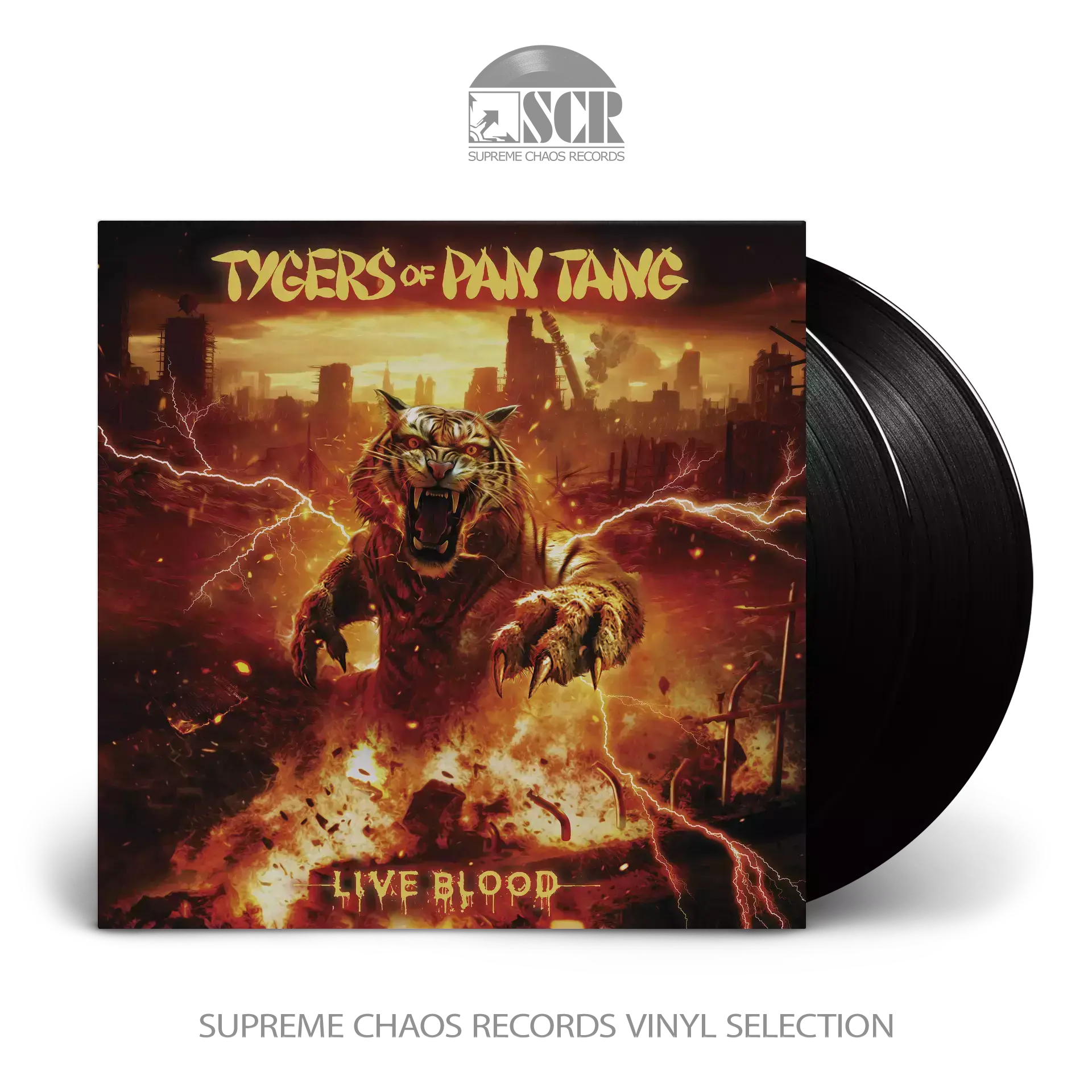 TYGERS OF PAN TANG · Live Blood | BLACK DLP (Heavy Metal Vinyl)