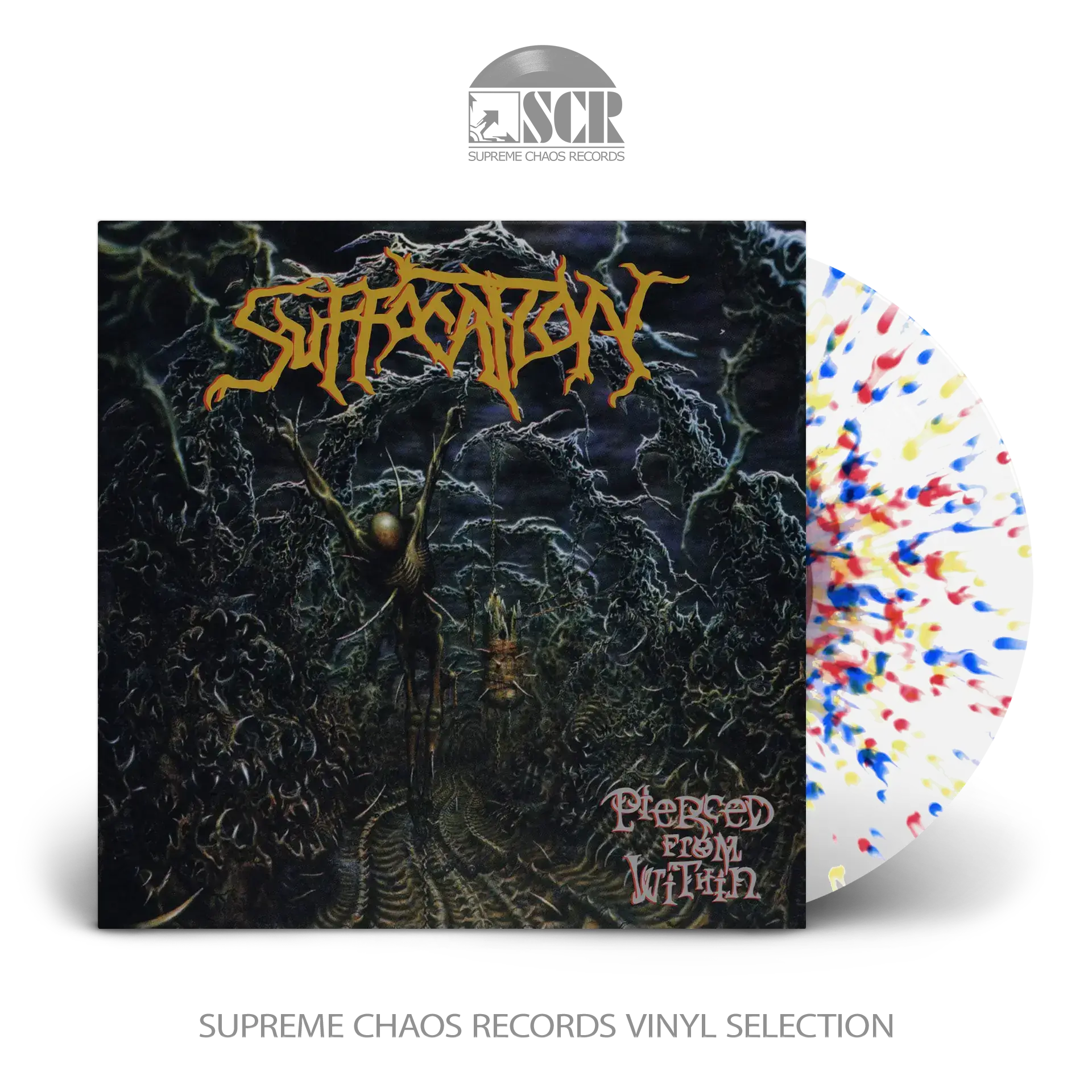 SUFFOCATION - Pierced From Within · SPLATTER LP (Death Metal Vinyl)