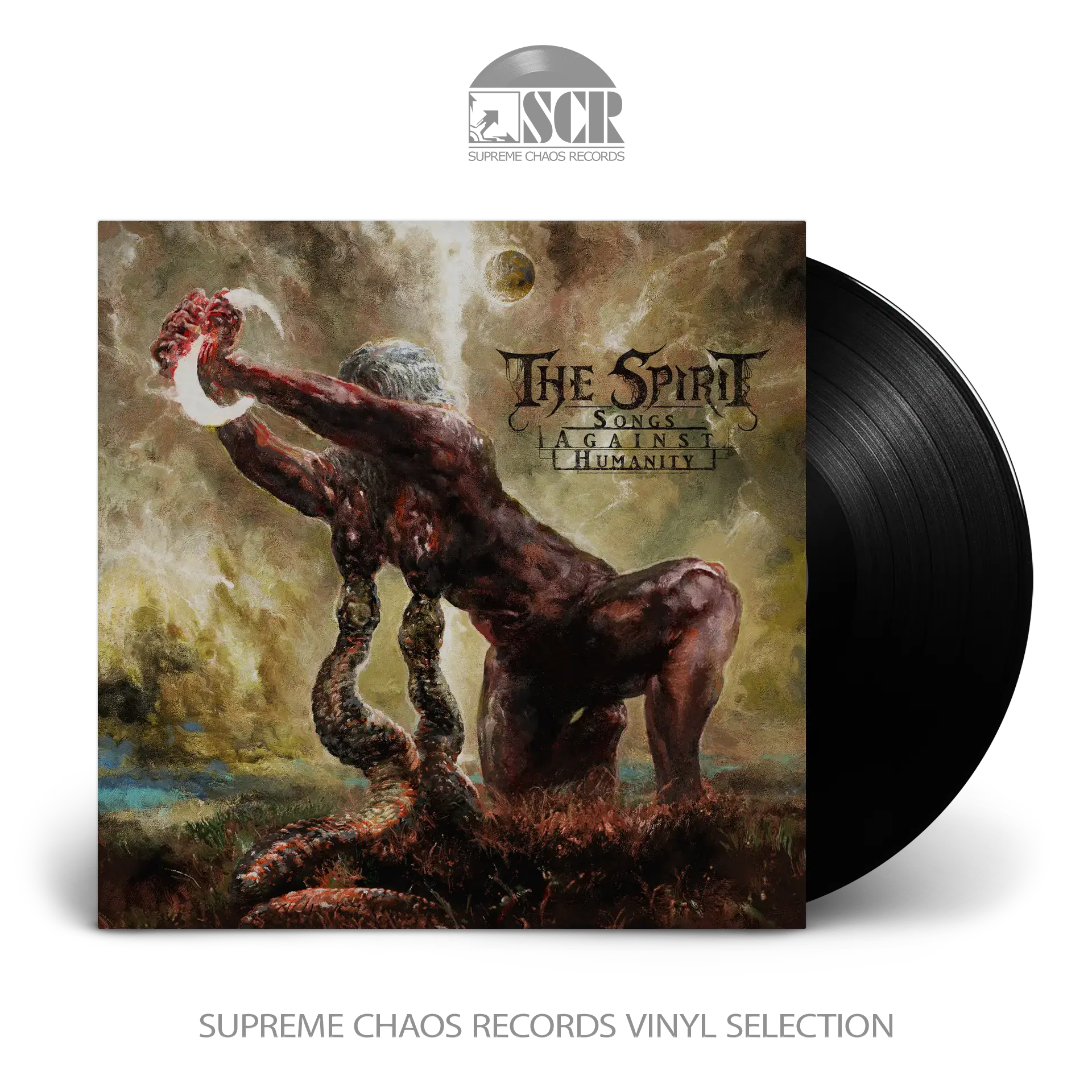 THE SPIRIT · Songs Against Humanity | BLACK LP (Black Metal Vinyl)