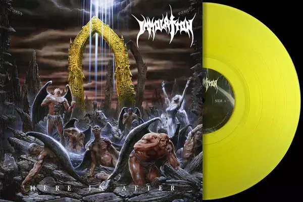 IMMOLATION · Here In After (Pop-Up) | YELLOW LP IMMOLATION · Here In After (Pop-Up) | YELLOW LP (Death Metal Vinyl)