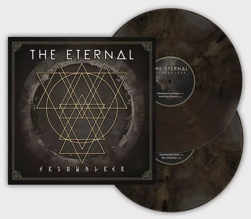 THE ETERNAL · Skinwalker | GREY/BLACK MARBLED DLP (Progressive Doom Metal Vinyl)