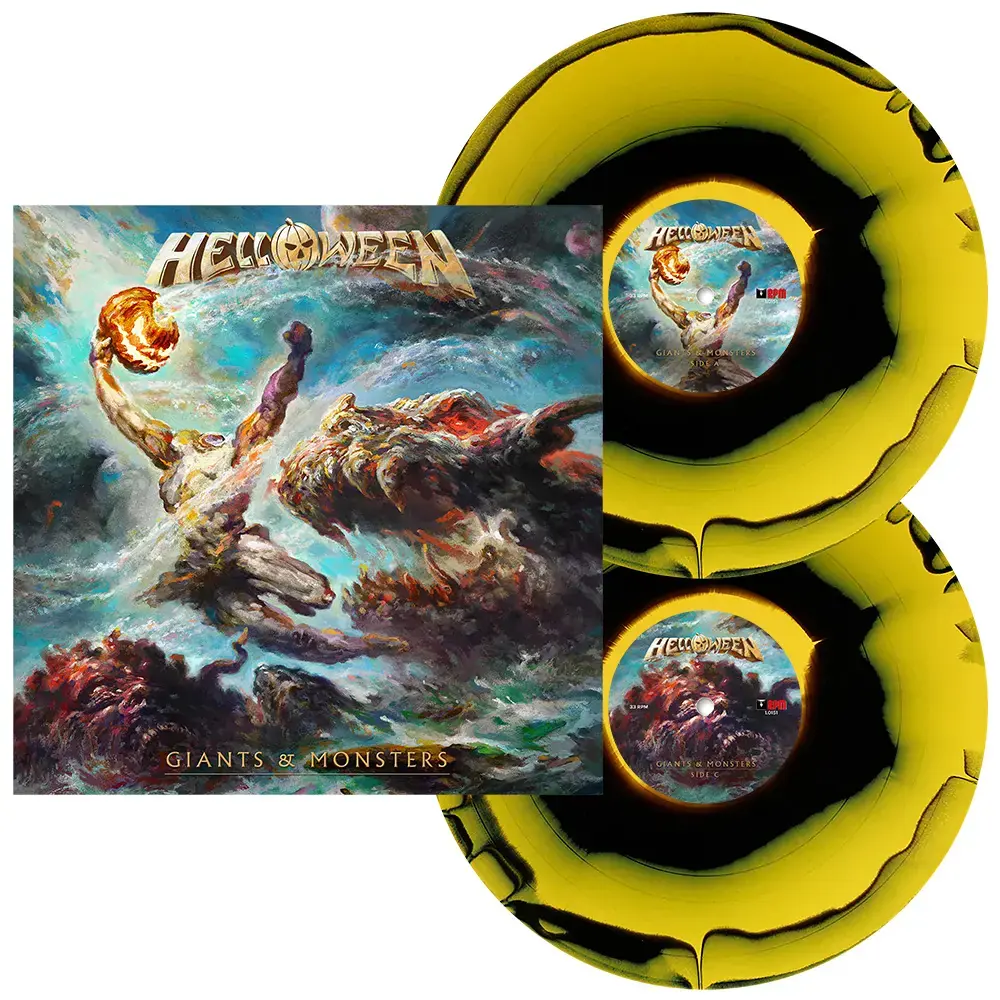 HELLOWEEN - Giants & Monsters · BLACK YELLOW 2LP · Bild 2 HELLOWEEN - Giants & Monsters · BLACK YELLOW 2LP (Heavy Metal Vinyl) · Bild 2