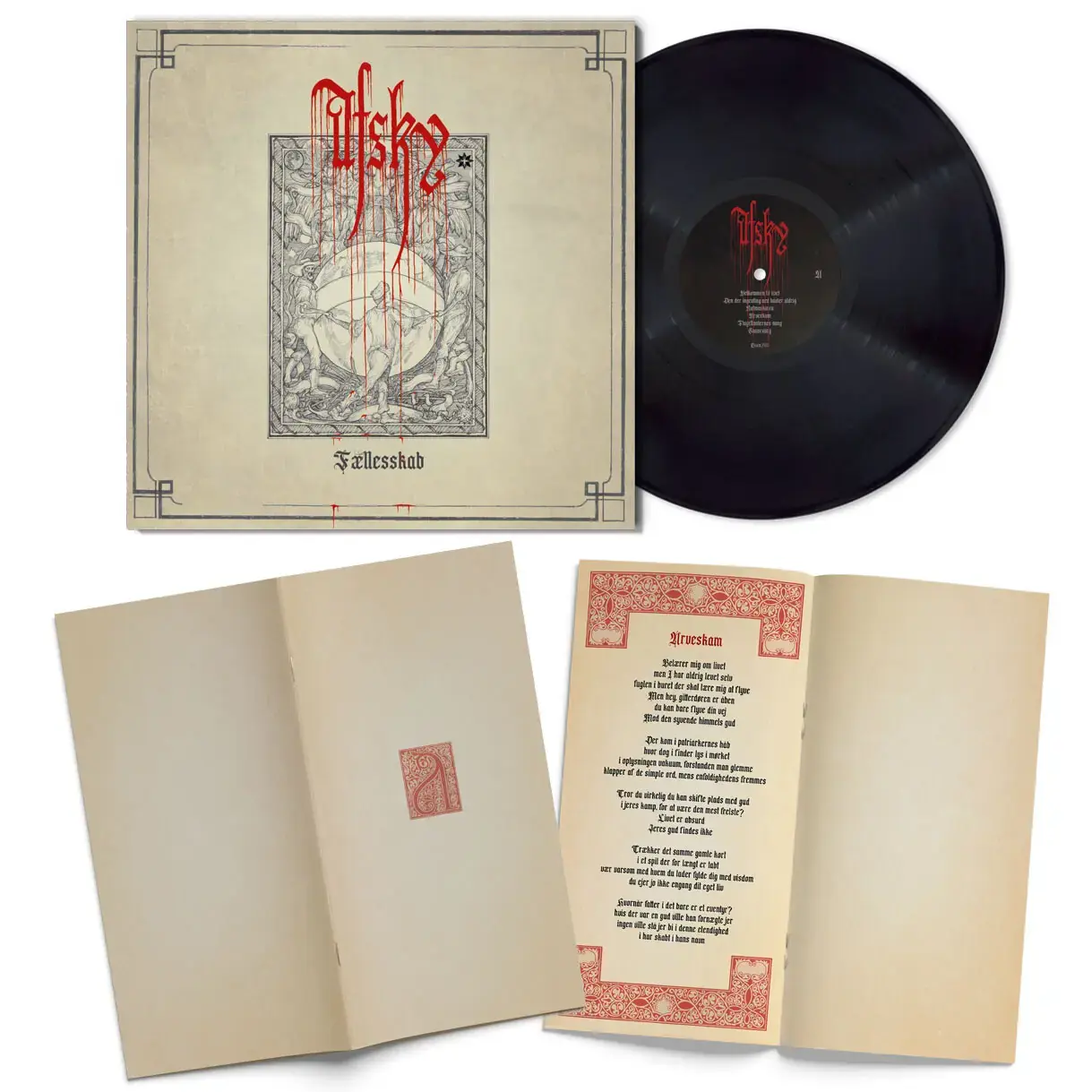 AFSKY - Fællesskab · BLACK LP · Bild 2 AFSKY - Fællesskab · BLACK LP (Black Metal Vinyl) · Bild 2