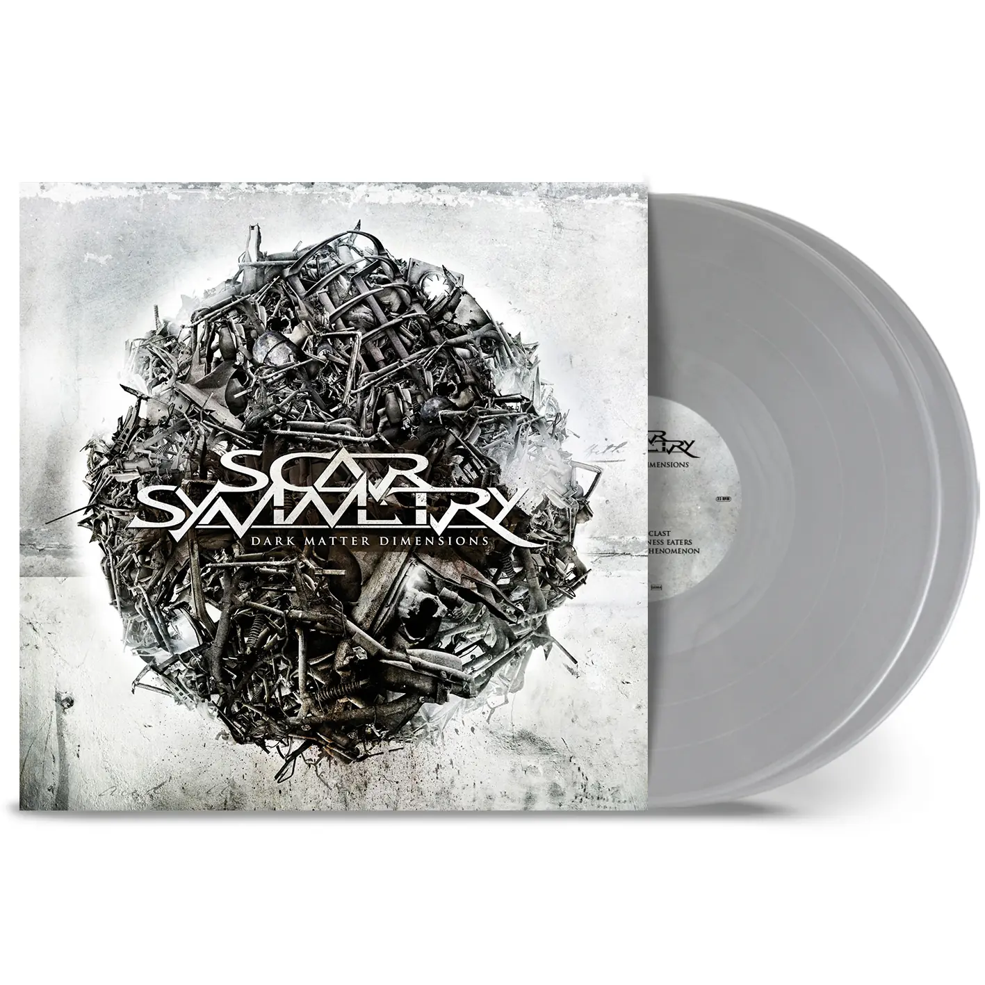 SCAR SYMMETRY · Dark Matter Dimensions | GREY DLP SCAR SYMMETRY · Dark Matter Dimensions | GREY DLP (Melodic Death Metal Vinyl)