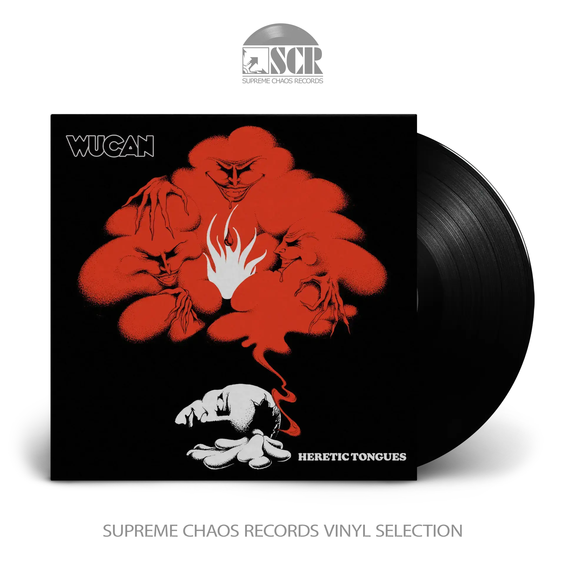 WUCAN · Heretic Tongues | BLACK LP WUCAN · Heretic Tongues | BLACK LP (Hard Rock/Progressive Rock Vinyl)