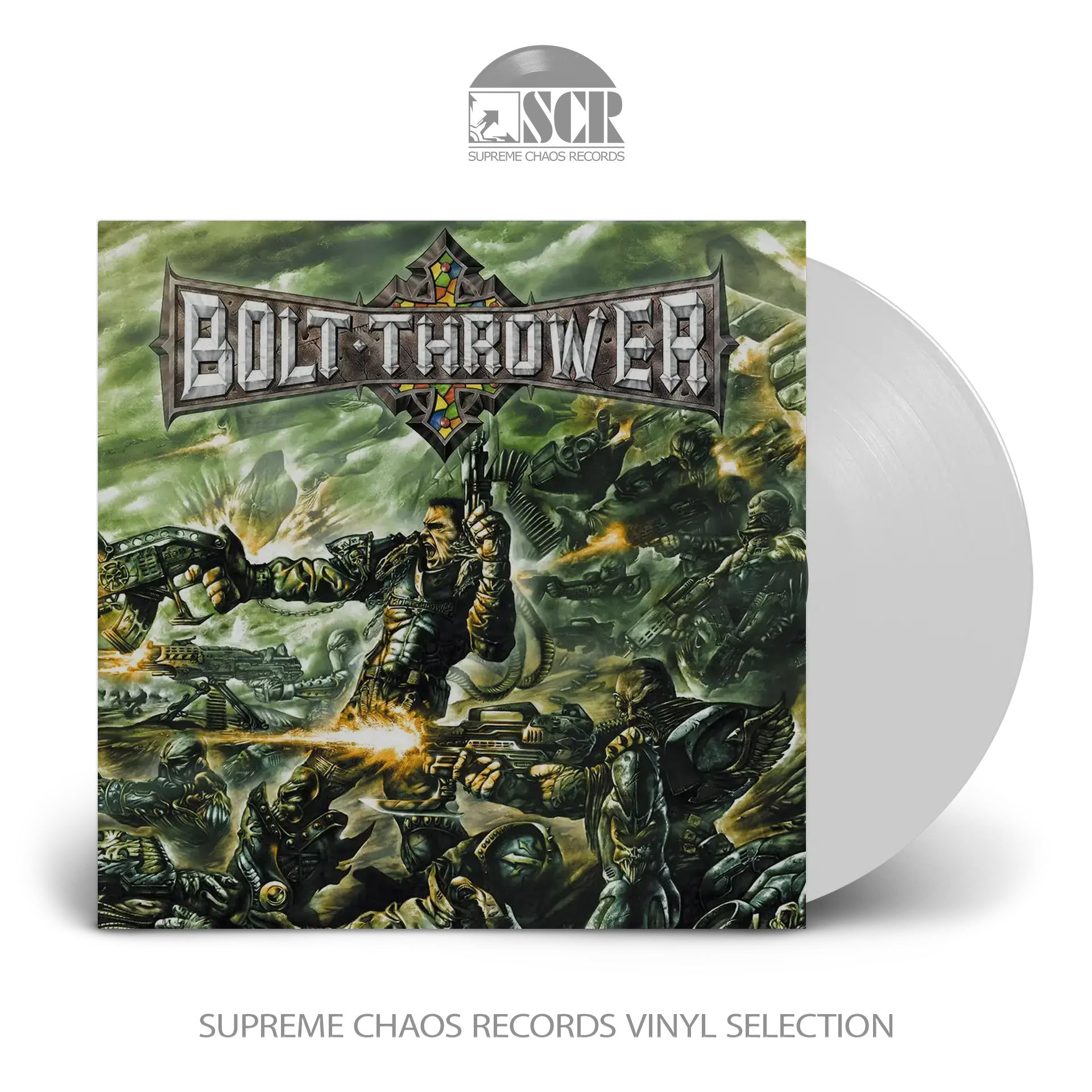 BOLT THROWER - Honour Valour Pride · WHITE LP BOLT THROWER - Honour Valour Pride · WHITE LP (Death Metal Vinyl)