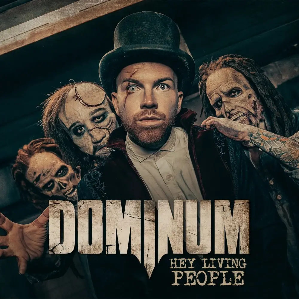 DOMINUM · Hey Living People | CLEAR LP · Bild 1 DOMINUM · Hey Living People | CLEAR LP (Power Metal Vinyl) · Bild 1