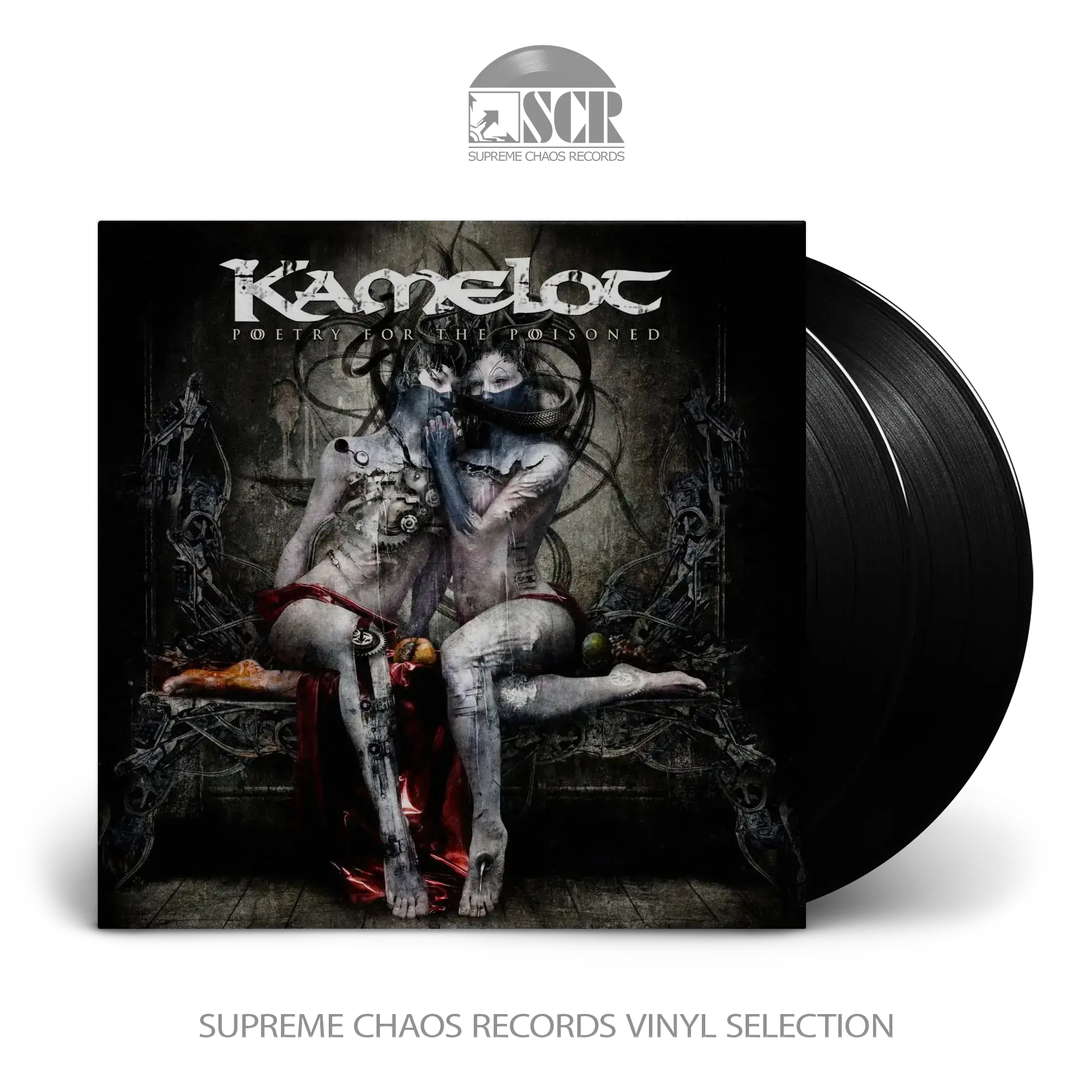 KAMELOT · Poetry For The Poisoned | BLACK 2LP KAMELOT · Poetry For The Poisoned | BLACK 2LP (Symphonic Metal/Heavy Metal Vinyl)
