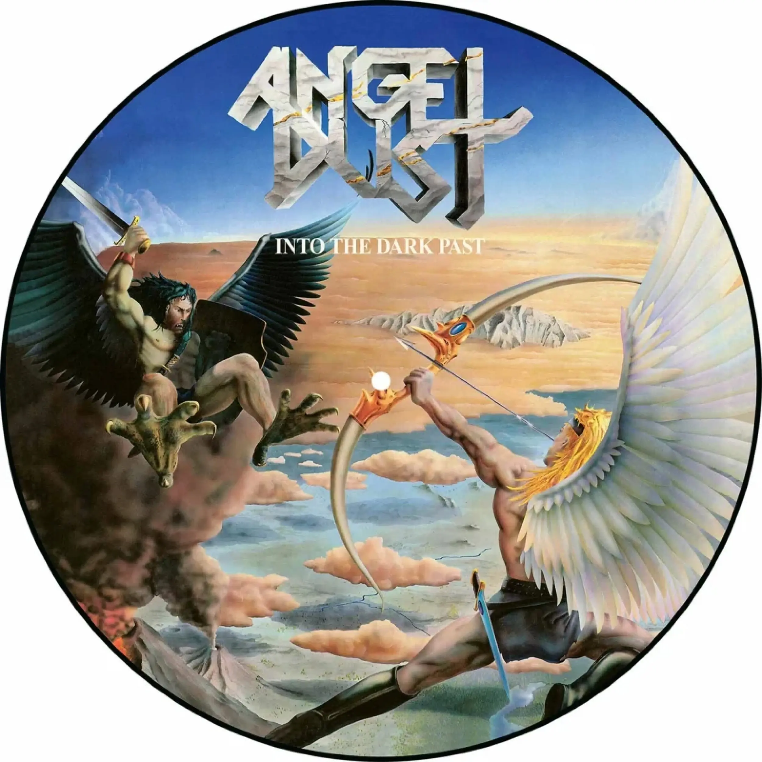 ANGEL DUST · Into The Dark Past | PICTURE LP ANGEL DUST · Into The Dark Past | PICTURE LP (Thrash Metal Vinyl)