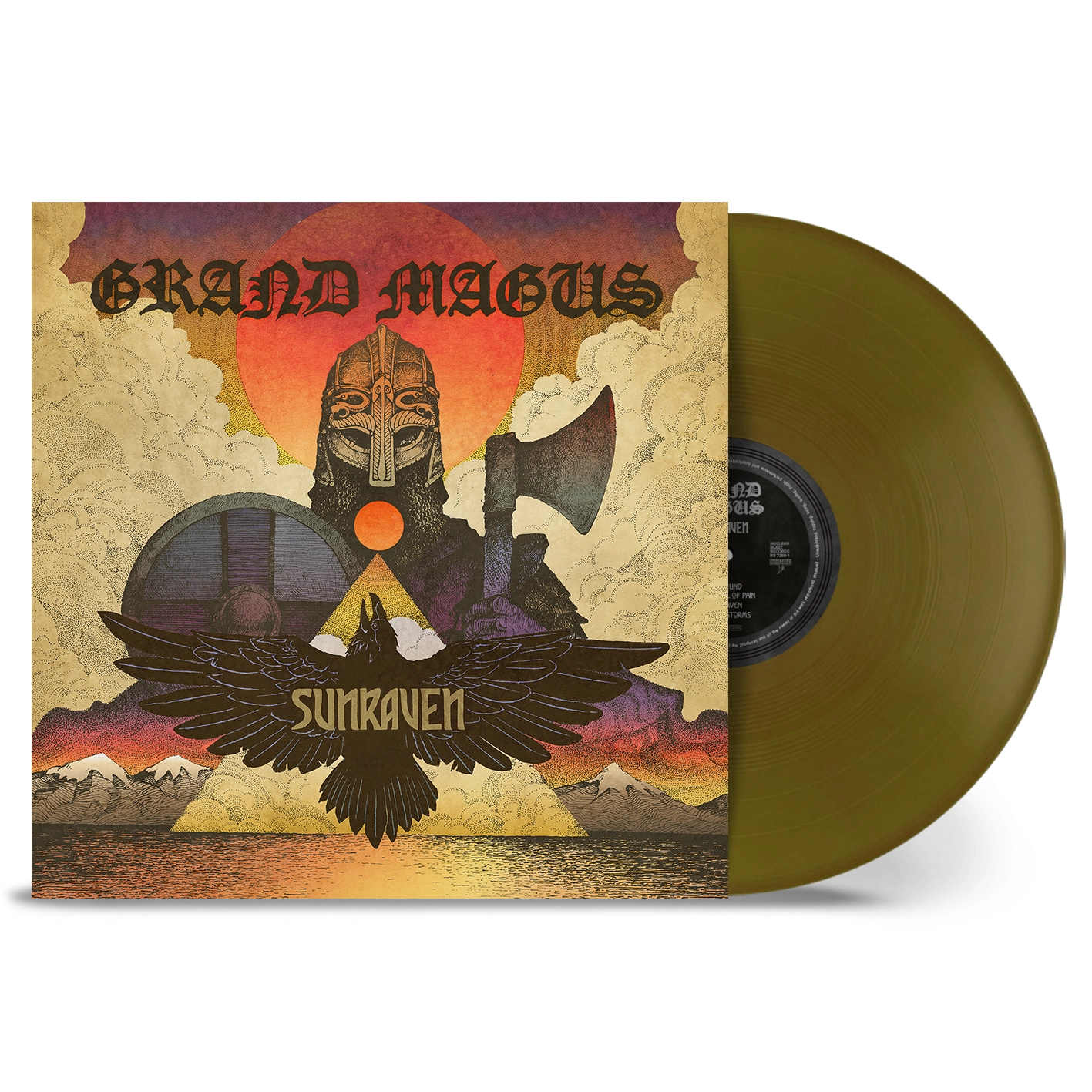 GRAND MAGUS - Sunraven · GOLD LP (Doom Metal Vinyl)