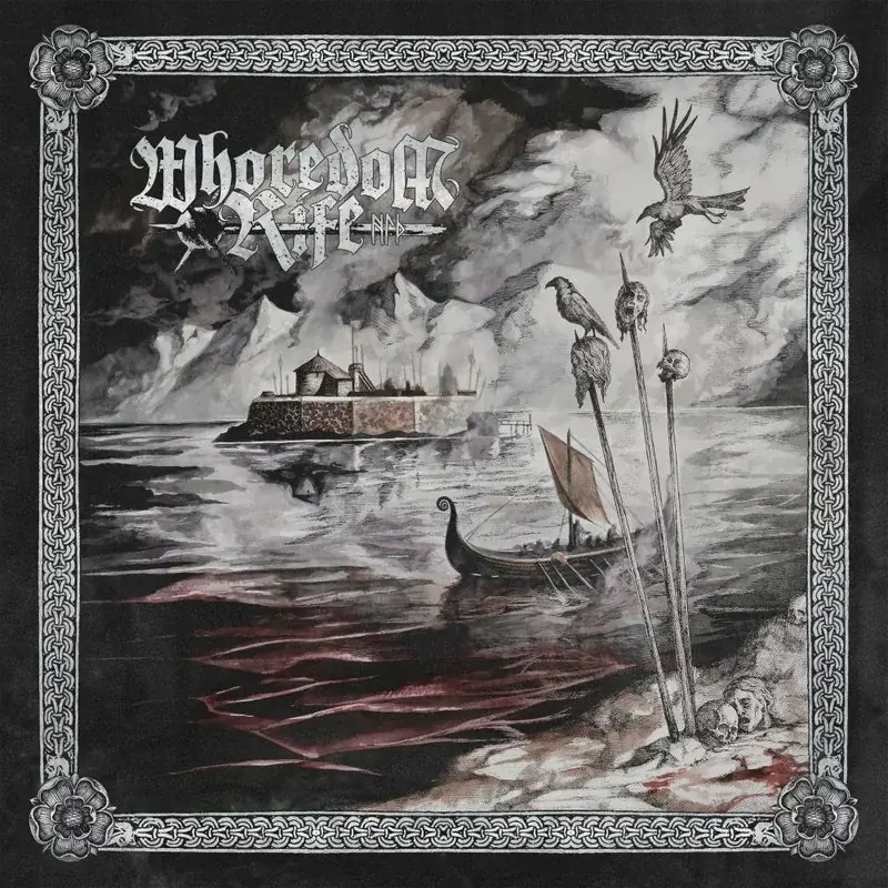 WHOREDOM RIFE · Nid: Hymner Av Hat | BLACK LP · Bild 1 WHOREDOM RIFE · Nid: Hymner Av Hat | BLACK LP (Black Metal Vinyl) · Bild 1
