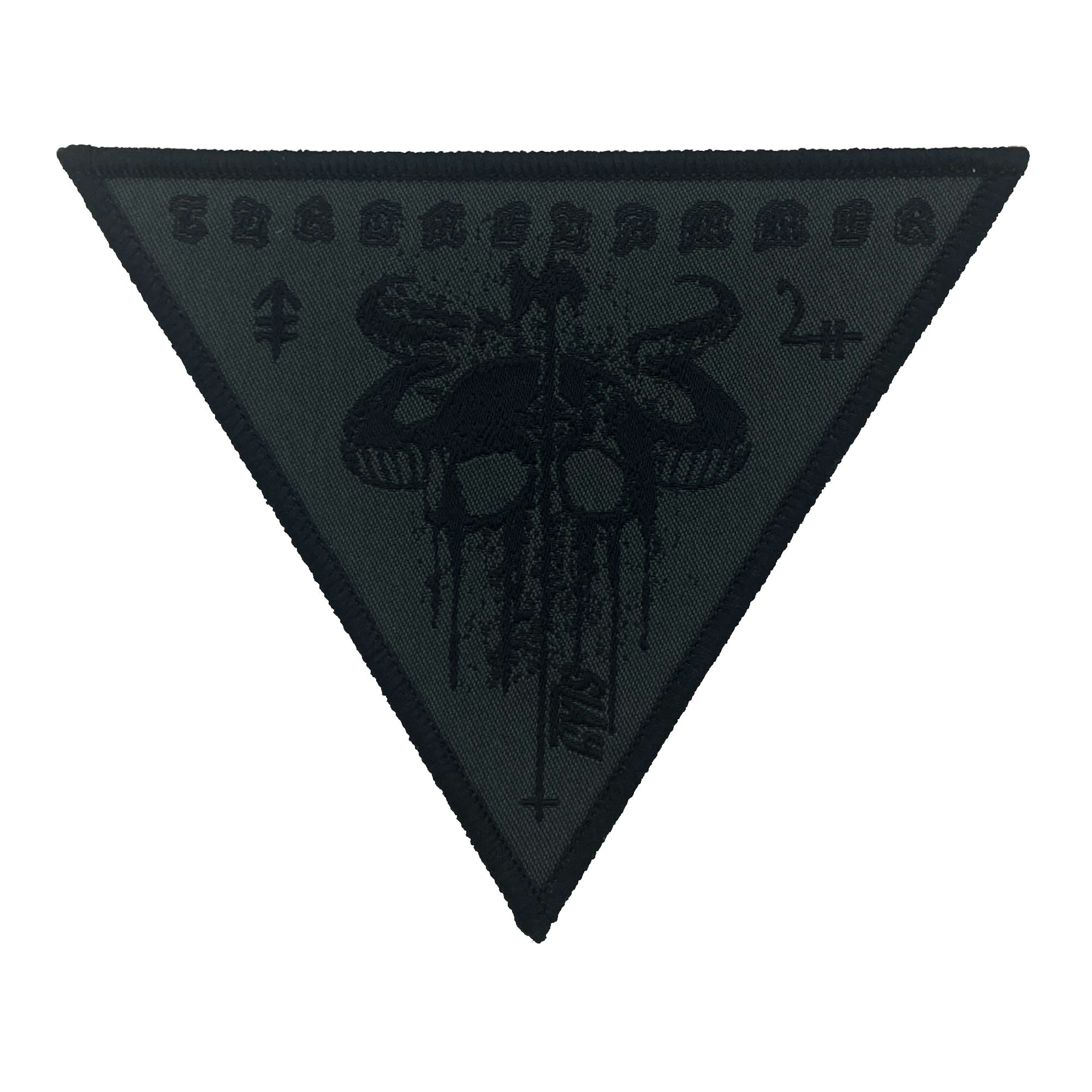 THRONEHAMMER - Kingslayer Dark Grey Patch · PATCH THRONEHAMMER - Kingslayer Dark Grey Patch · PATCH (Doom Metal Others)