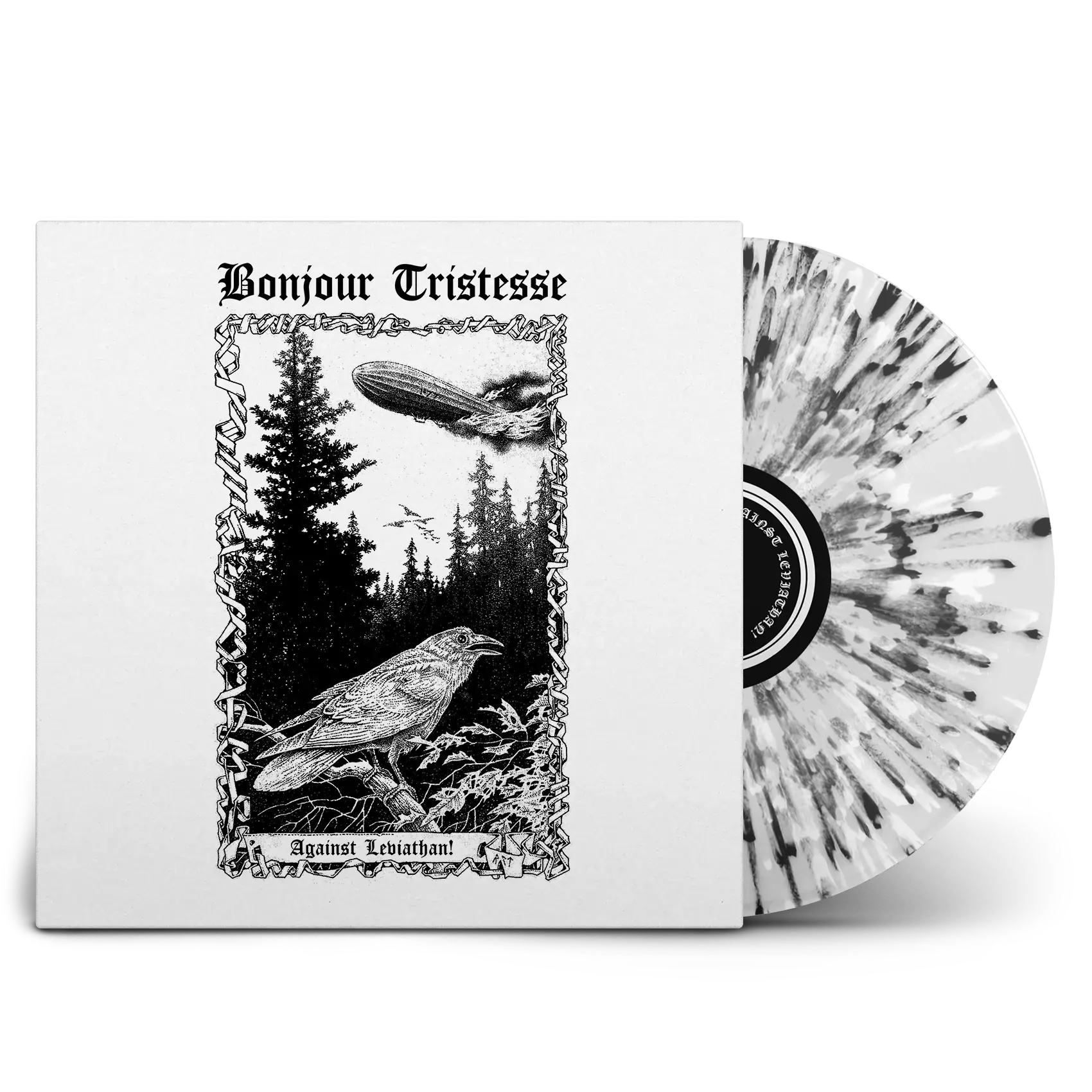 BONJOUR TRISTESSE - Against Leviathan · SPLATTER VINYL LP (Black Metal Vinyl)