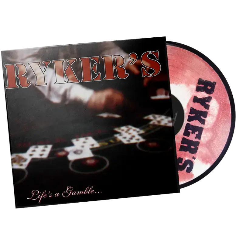 RYKER'S · Life's A Gamble | SAND FILLED WITH LOGO PRINT VINYL RYKER'S · Life's A Gamble | SAND FILLED WITH LOGO PRINT VINYL (Hardcore Vinyl)