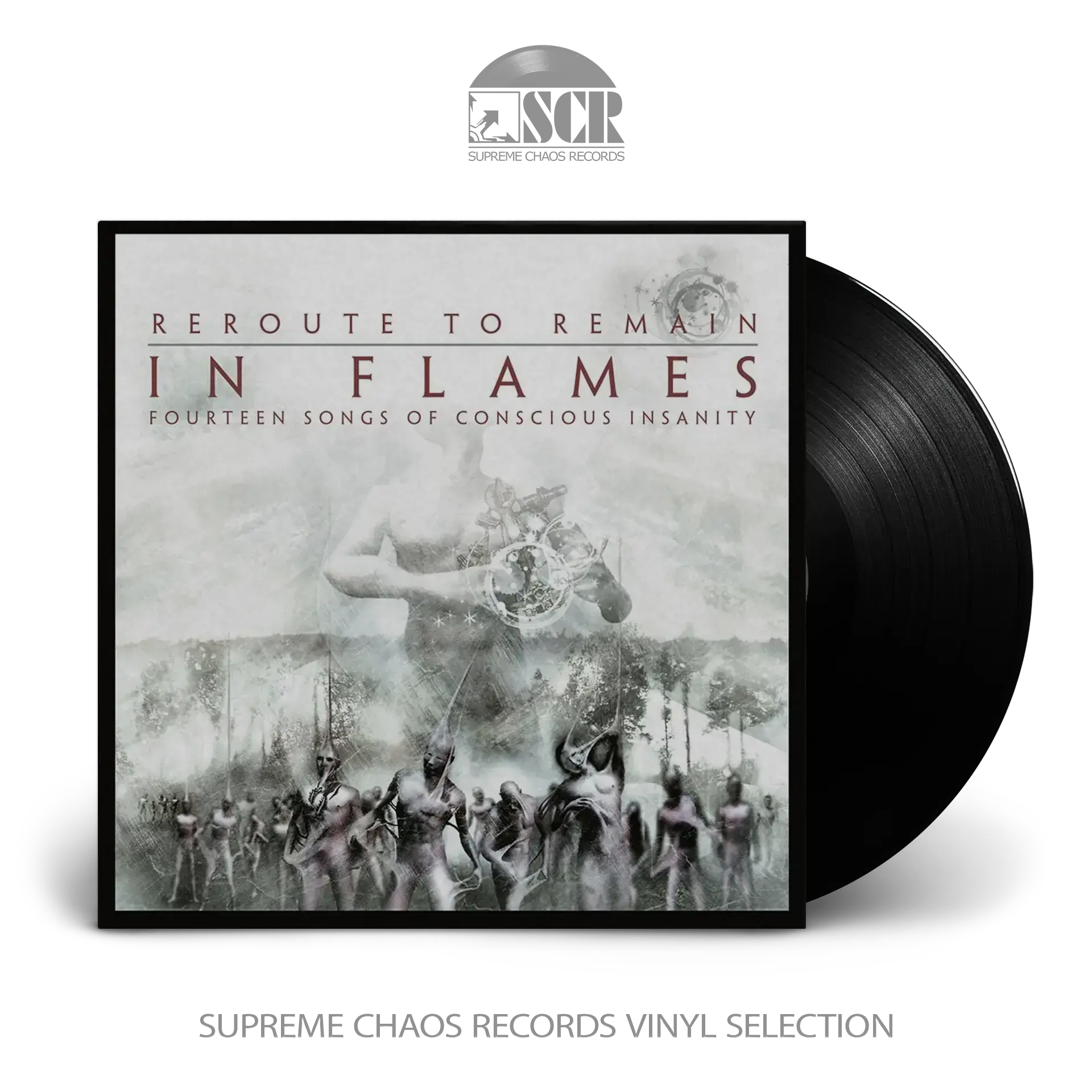 IN FLAMES · Reroute To Remain (Re-Release 2014) | BLACK LP IN FLAMES · Reroute To Remain (Re-Release 2014) | BLACK LP (Melodic Death Metal Vinyl)