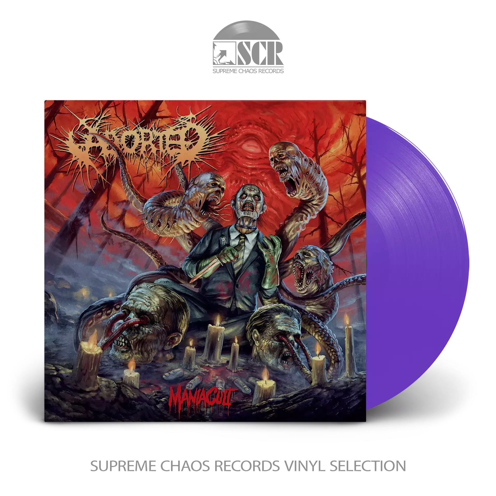 ABORTED · ManiaCult | LILAC LP+CD LP ABORTED · ManiaCult | LILAC LP+CD LP (Death Metal Vinyl)
