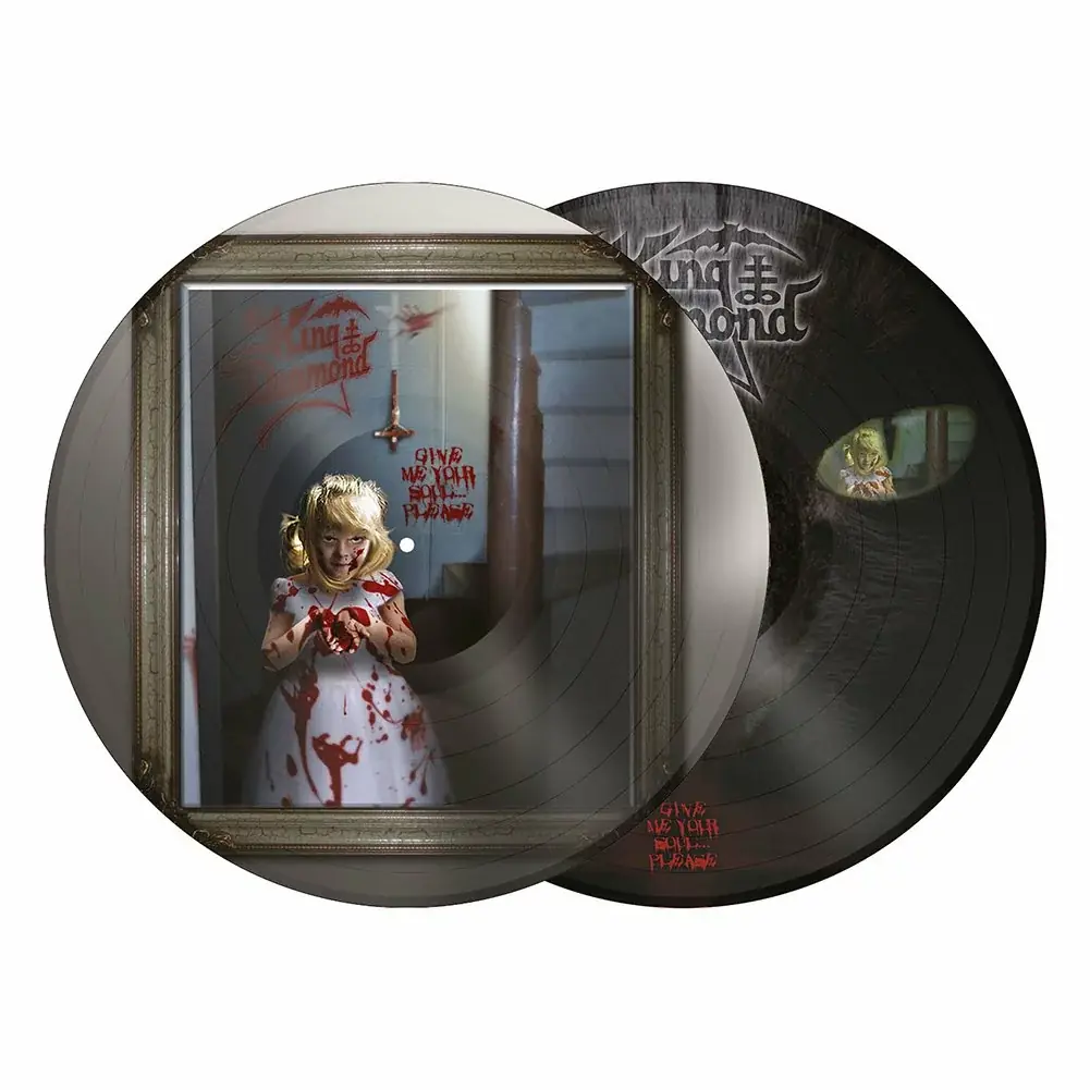 KING DIAMOND · Give Me Your Soul... Please | PICTURE DLP KING DIAMOND · Give Me Your Soul... Please | PICTURE DLP (Heavy Metal Vinyl)
