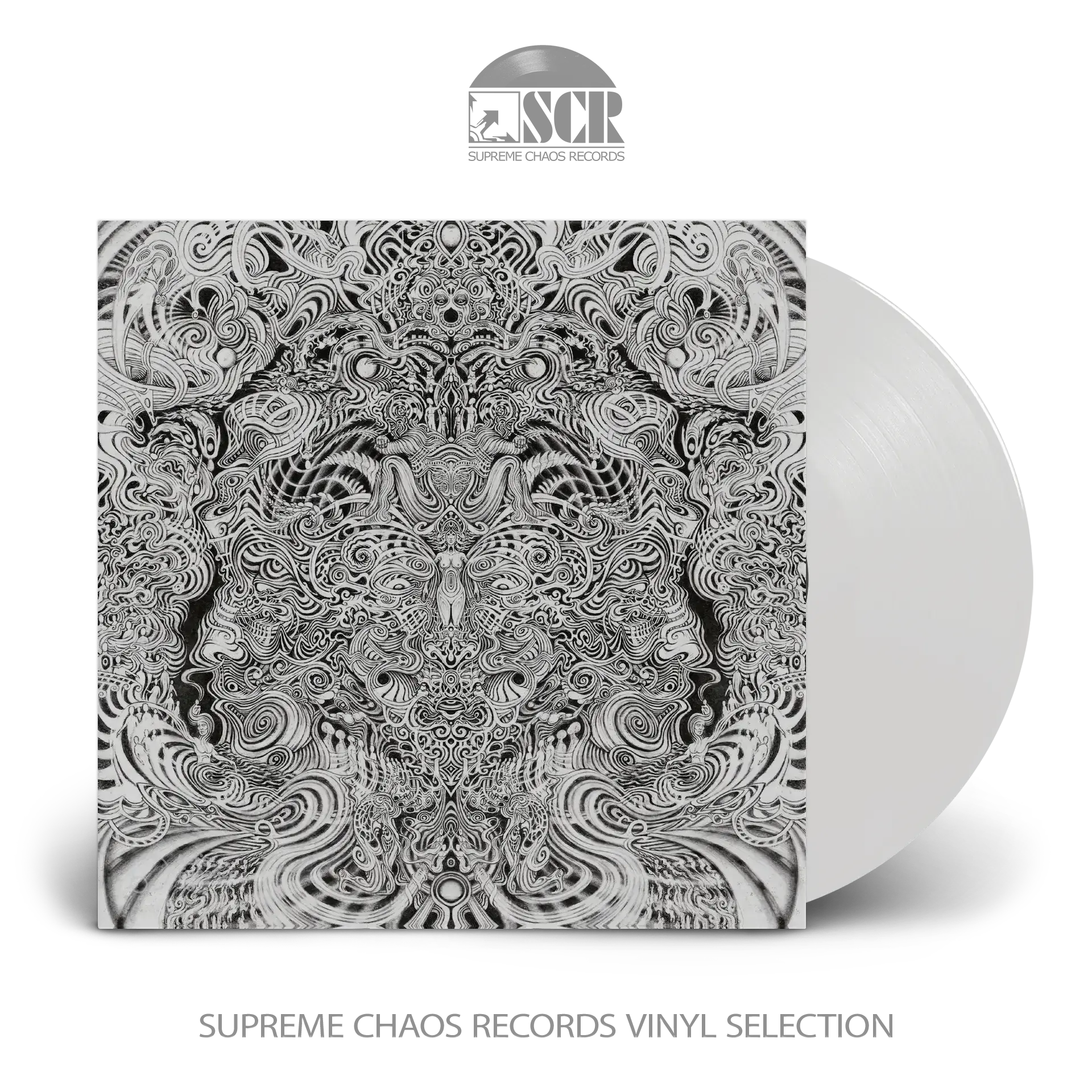 GAUPA · Fyr | WHITE LP (Progressive Stoner Rock/Psychedelic Vinyl)
