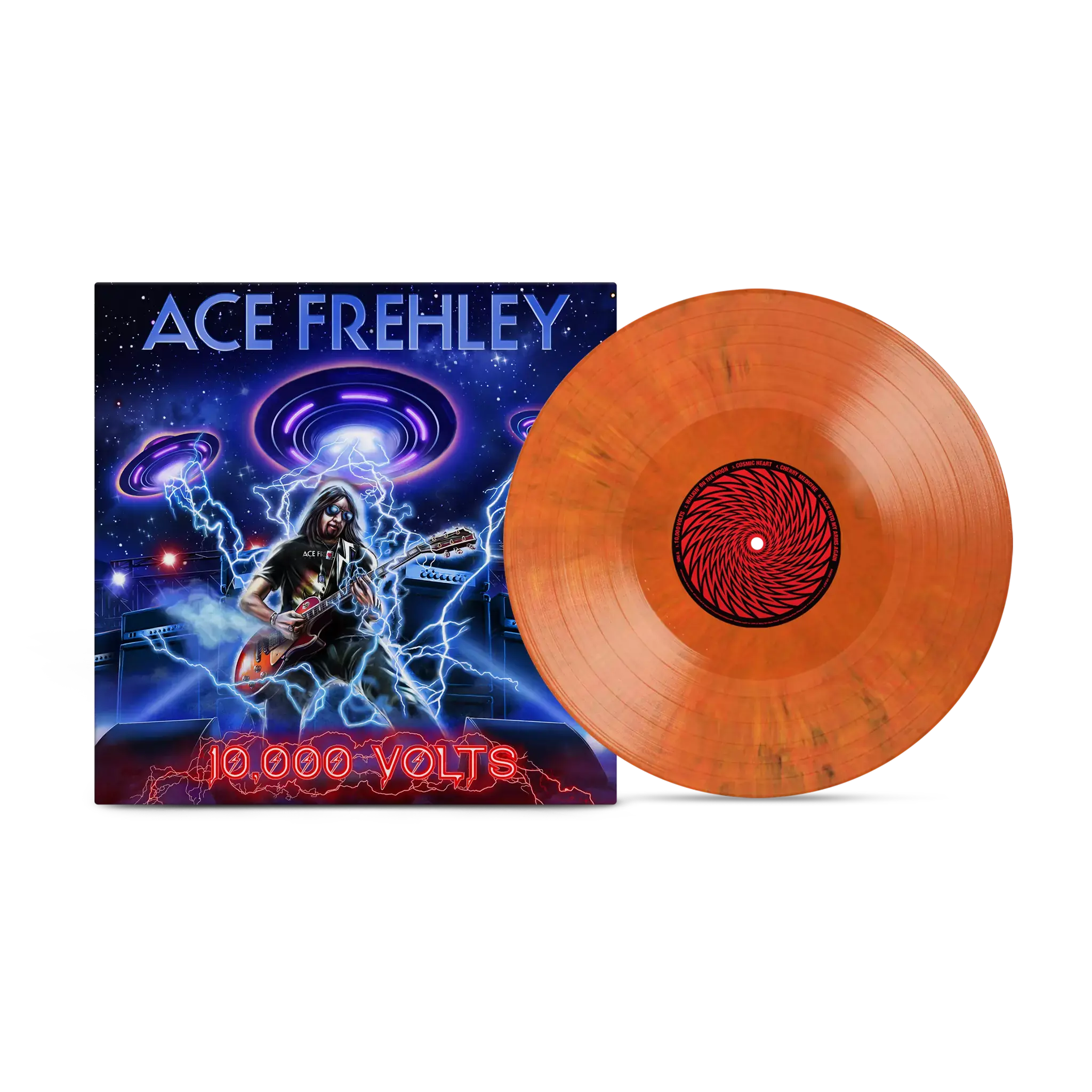 ACE FREHLEY - 10.000 Volts · ORANGE TABBY LP (Heavy Metal Vinyl)