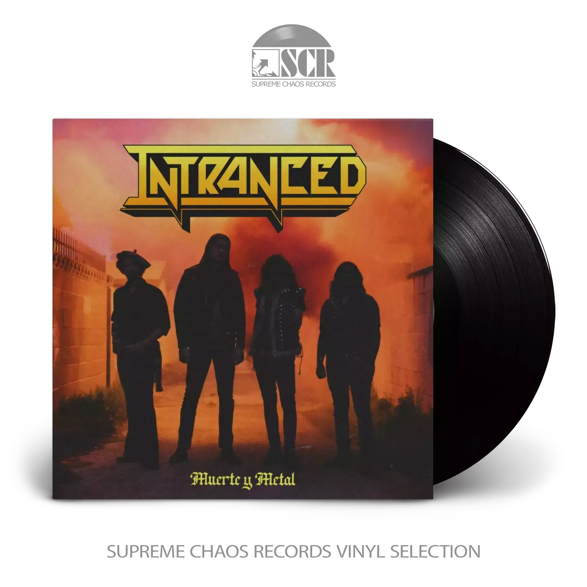 INTRANCED - Muerte Y Metal · BLACK LP INTRANCED - Muerte Y Metal · BLACK LP (Heavy Metal Vinyl)