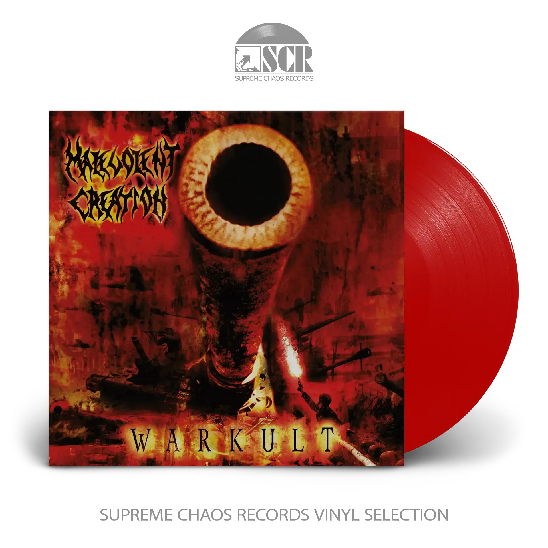 MALEVOLENT CREATION · Warkult | RED LP MALEVOLENT CREATION · Warkult | RED LP (Death Metal Vinyl)
