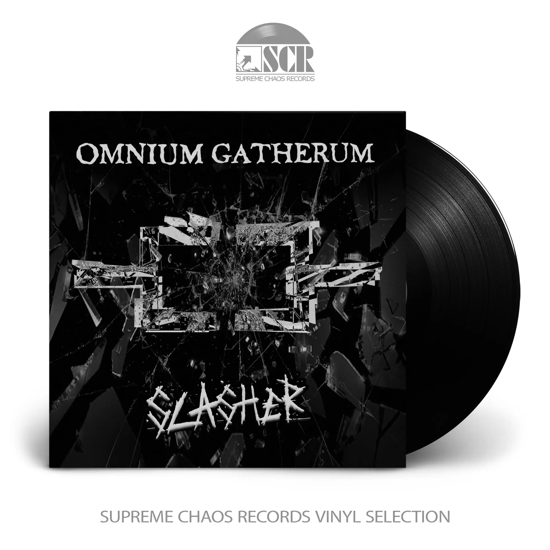 OMNIUM GATHERUM - Slasher EP · BLACK LP OMNIUM GATHERUM - Slasher EP · BLACK LP (Melodic Death Metal Vinyl)