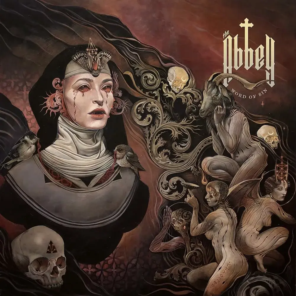THE ABBEY · Word Of Sin | RED/BLACK MARBLED 2LP (Stoner Rock Vinyl) · Bild 1