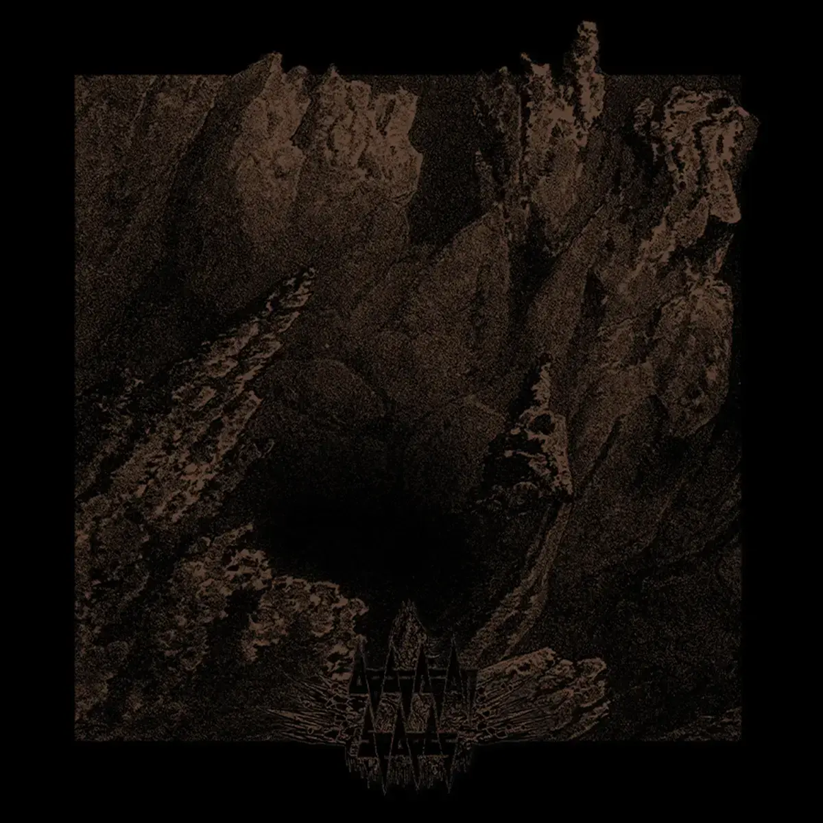 OBSIDIAN SCAPES · Death Chants Echo From Aphotic Void | TRANSPARENT SAND 2LP (Doom Metal Vinyl) · Bild 1