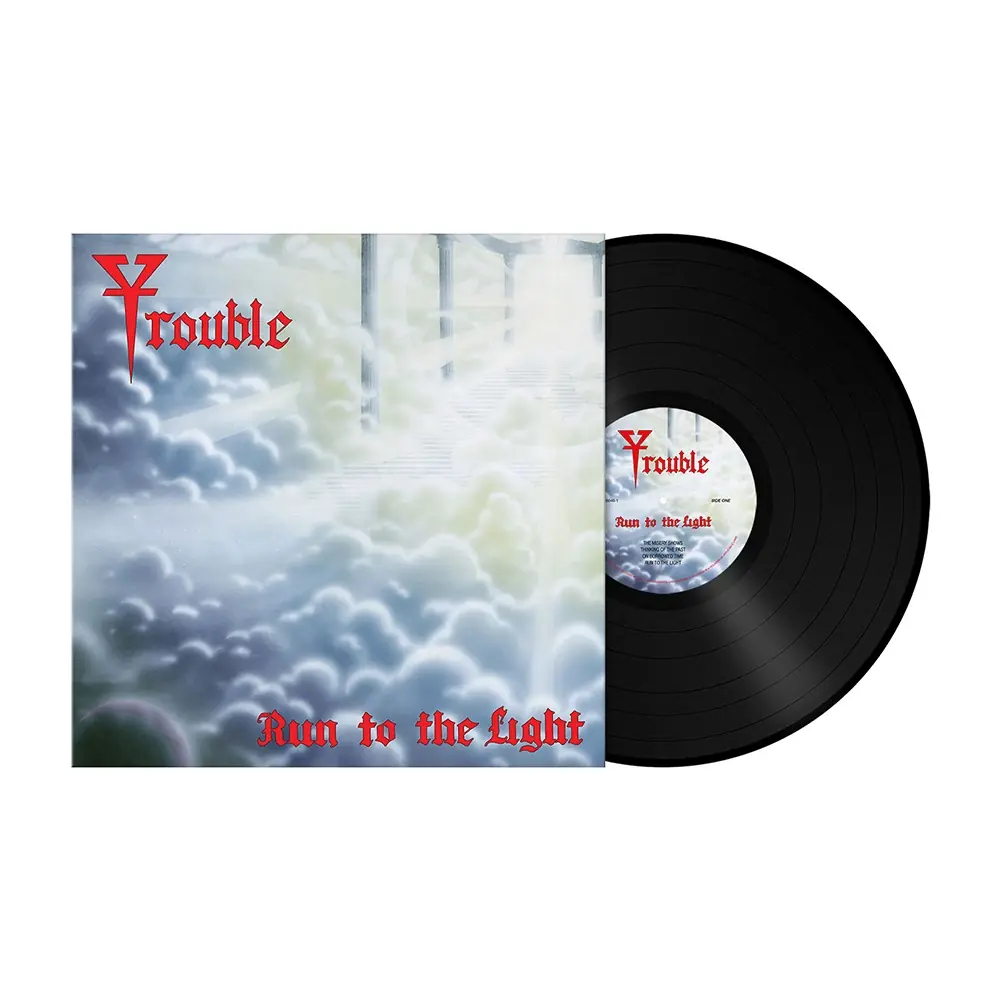 TROUBLE · Run To The Light | BLACK LP TROUBLE · Run To The Light | BLACK LP (Doom Metal Vinyl)