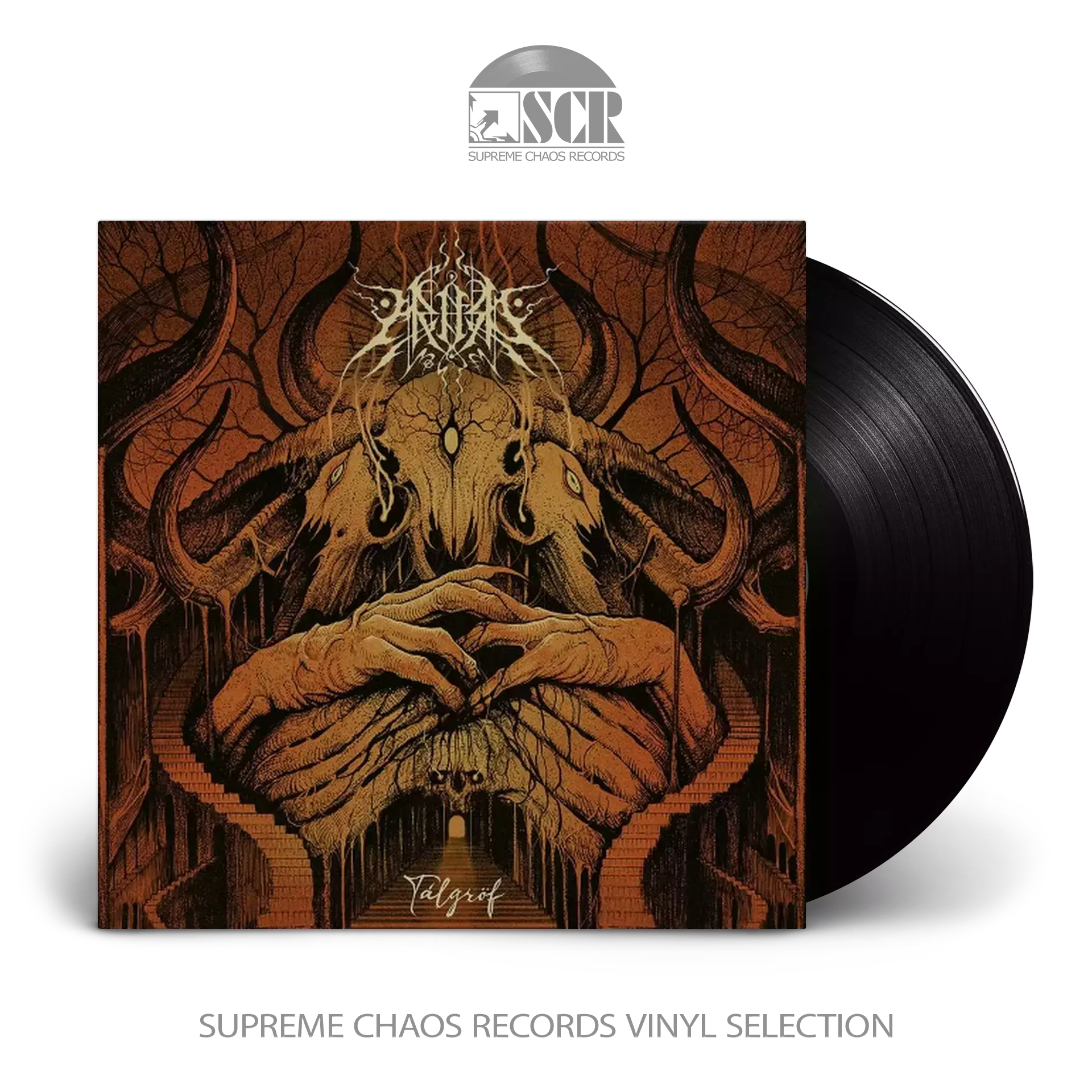 HELFRÓ · Tálgröf | BLACK LP (Black Metal Vinyl)