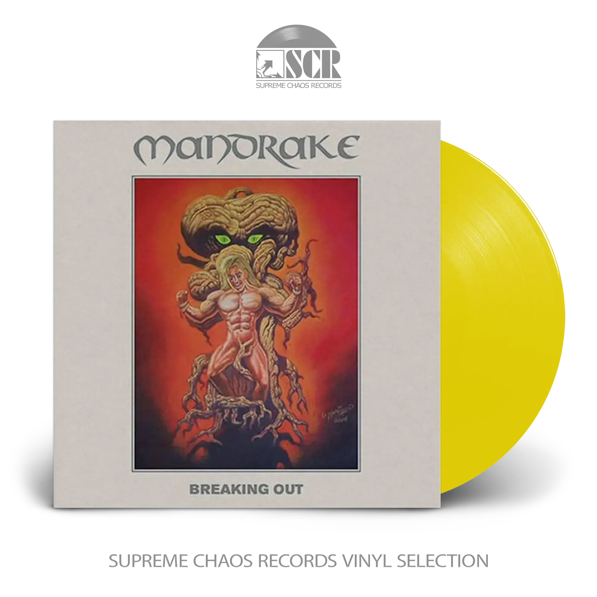 MANDRAKE - Breaking Out · YELLOW LP+7" EP MANDRAKE - Breaking Out · YELLOW LP+7" EP (Heavy Metal Vinyl)