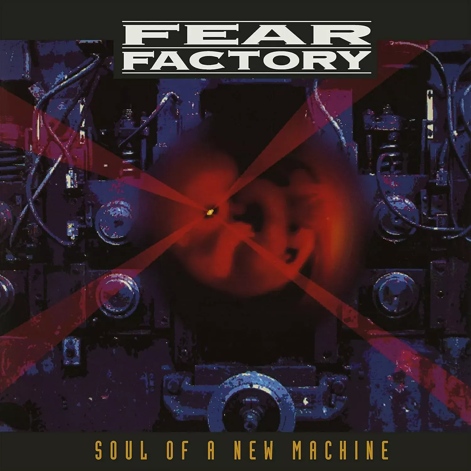 FEAR FACTORY · Soul Of A New Machine (30th Anniversary) | BLACK 3LP (Industrial Metal Vinyl) · Bild 1