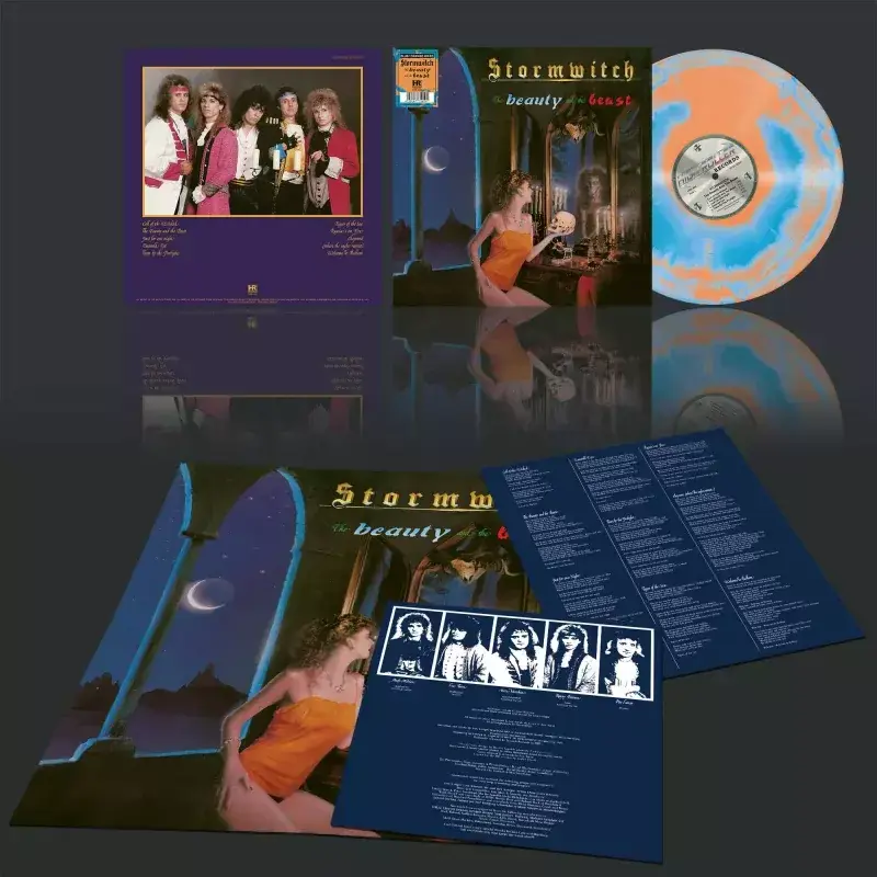 STORMWITCH · The Beauty And The Beast | BLUE/ORANGE MIXED LP STORMWITCH · The Beauty And The Beast | BLUE/ORANGE MIXED LP (Power Metal Vinyl)