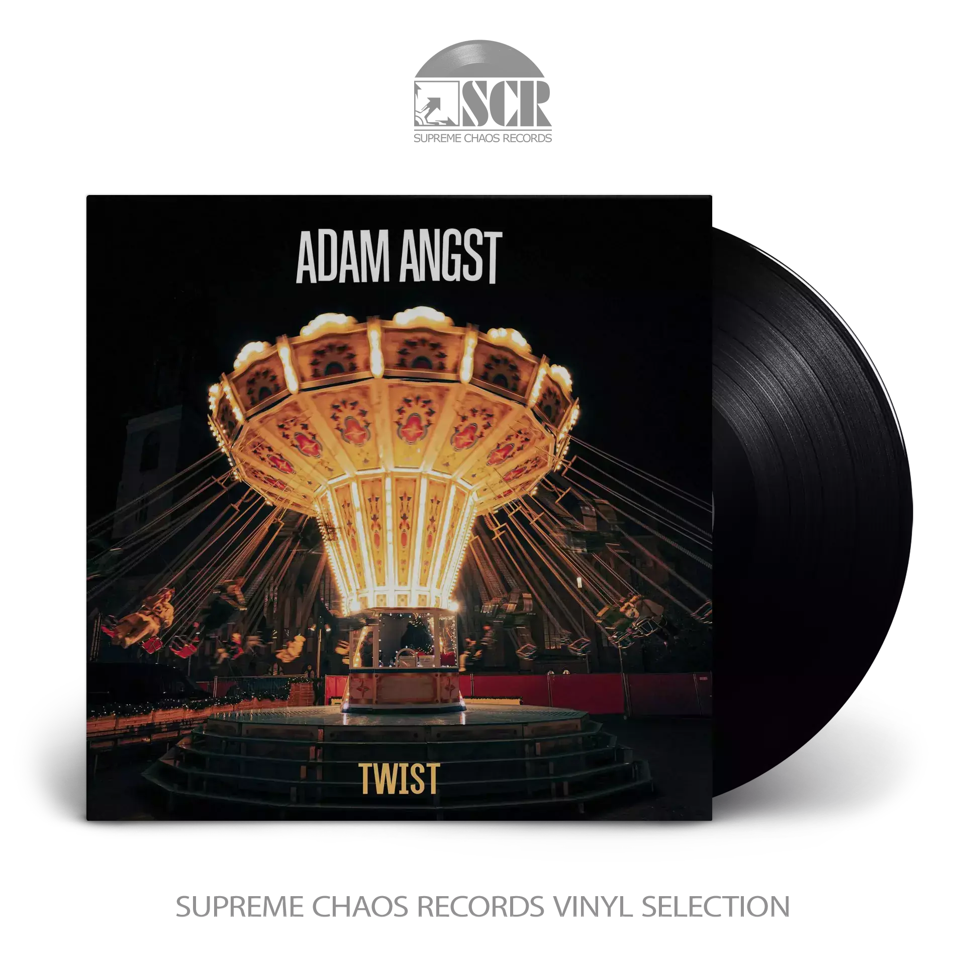 ADAM ANGST · Twist | BLACK VINYL ADAM ANGST · Twist | BLACK VINYL (Punk Rock Vinyl)