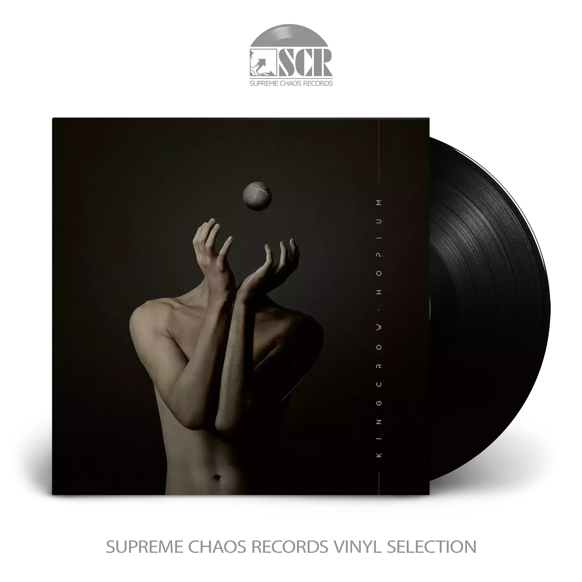 KINGCROW · Hopium | BLACK LP (Progressive Rock Vinyl)