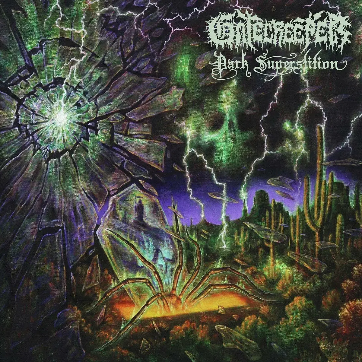 GATECREEPER - Dark Superstition · PURPLE LP (Death Metal Vinyl) · Bild 1