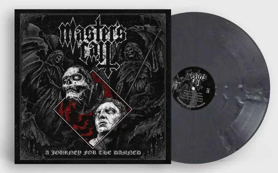MASTER'S CALL - A Journey For The Damned · WHITE/BLACK MARBLED LP (Death Metal Vinyl)