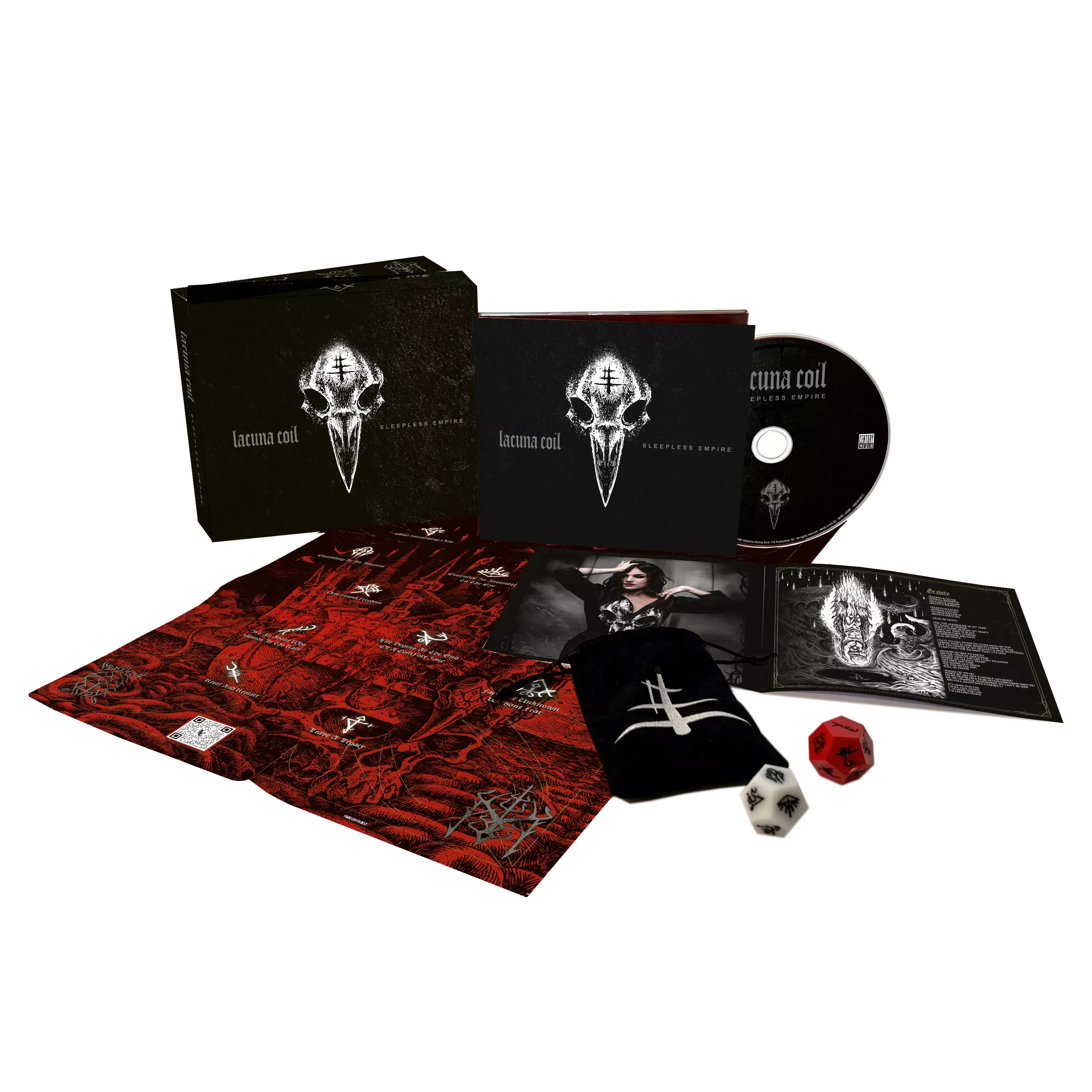 LACUNA COIL - Sleepless Empire · DELUXE CD BOXSET (Gothic Metal CDs)